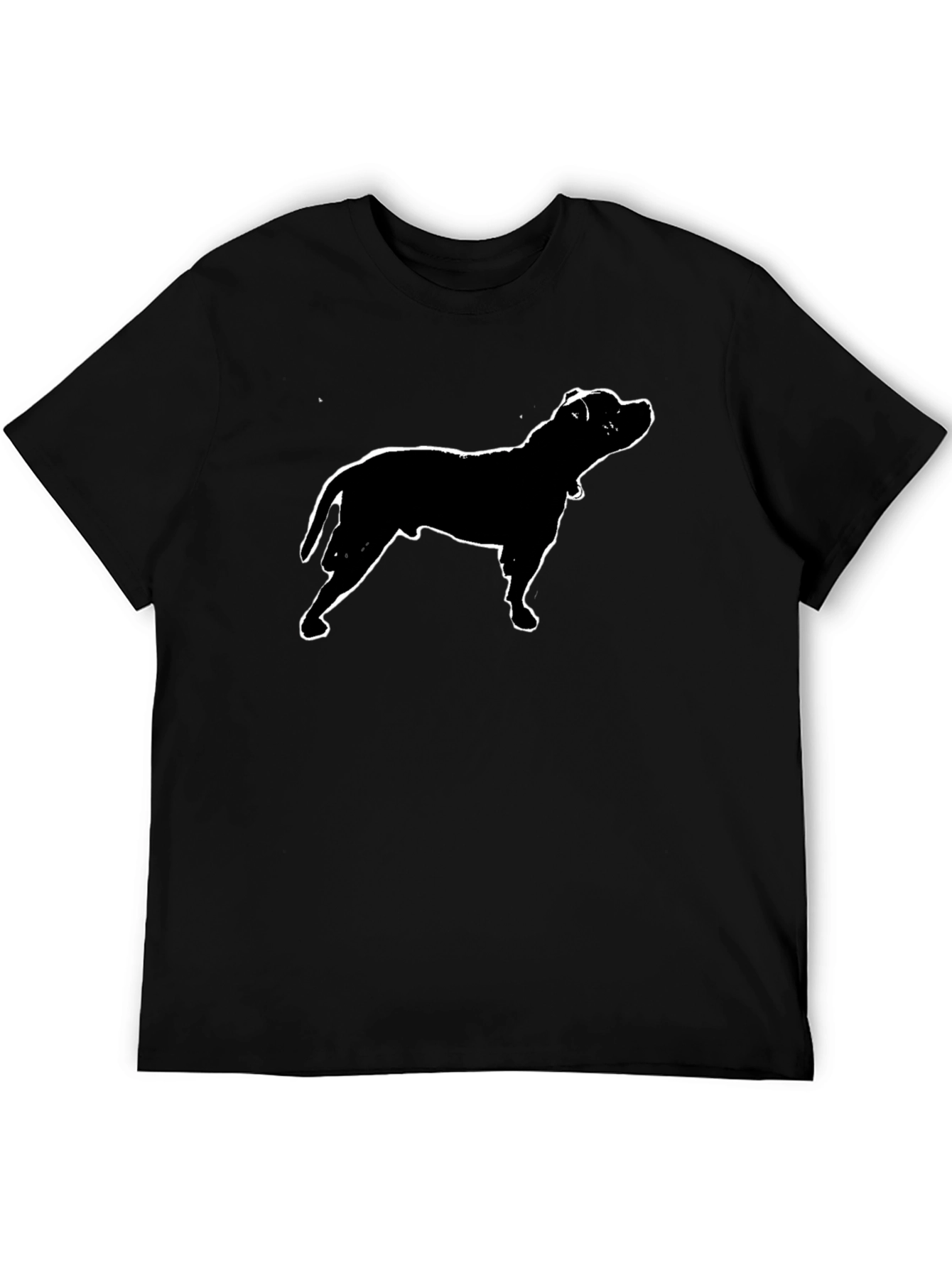 Staffordshire Bull Terrier Silhouette T-Shirt