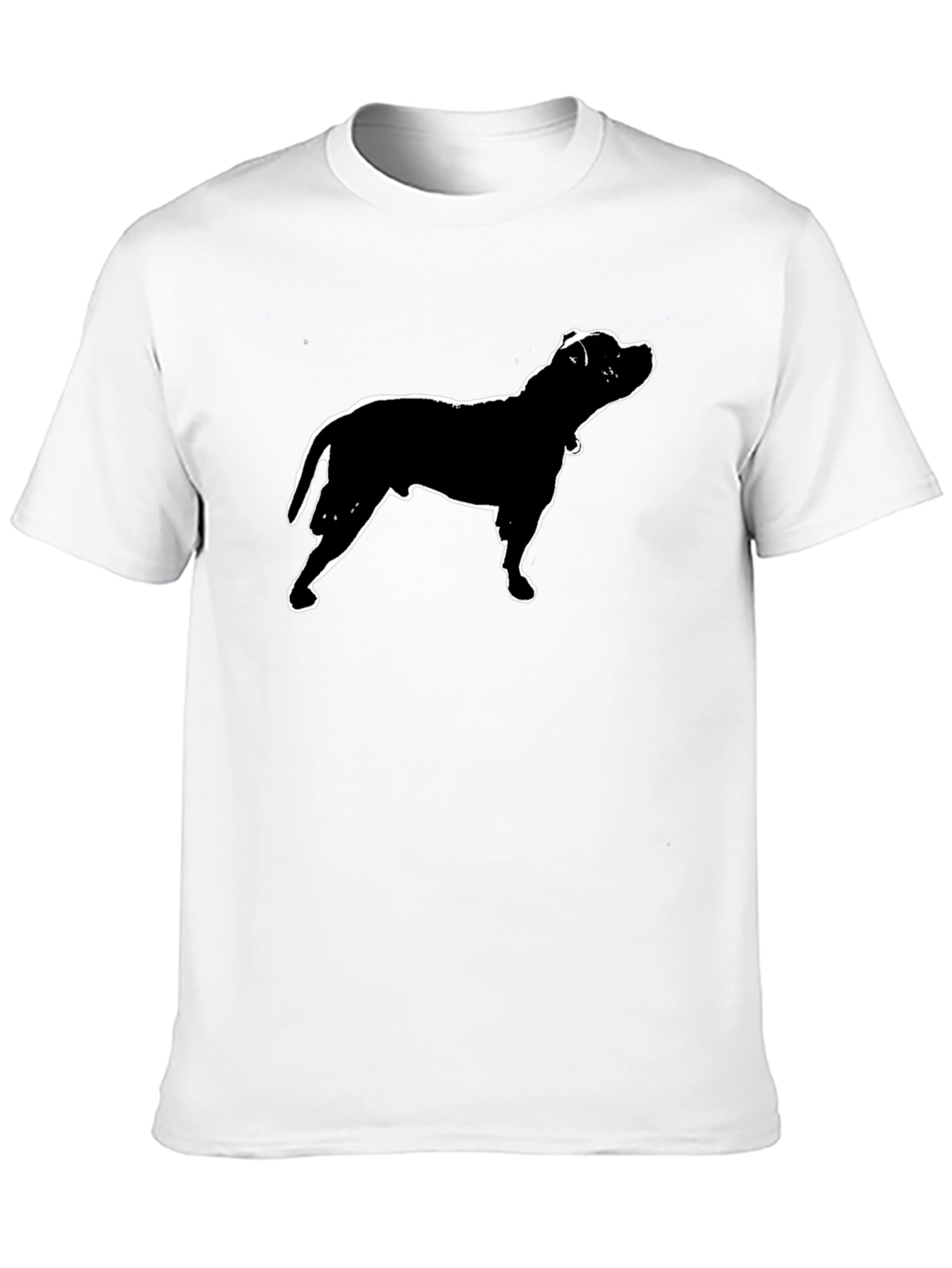 Staffordshire Bull Terrier Silhouette T-Shirt