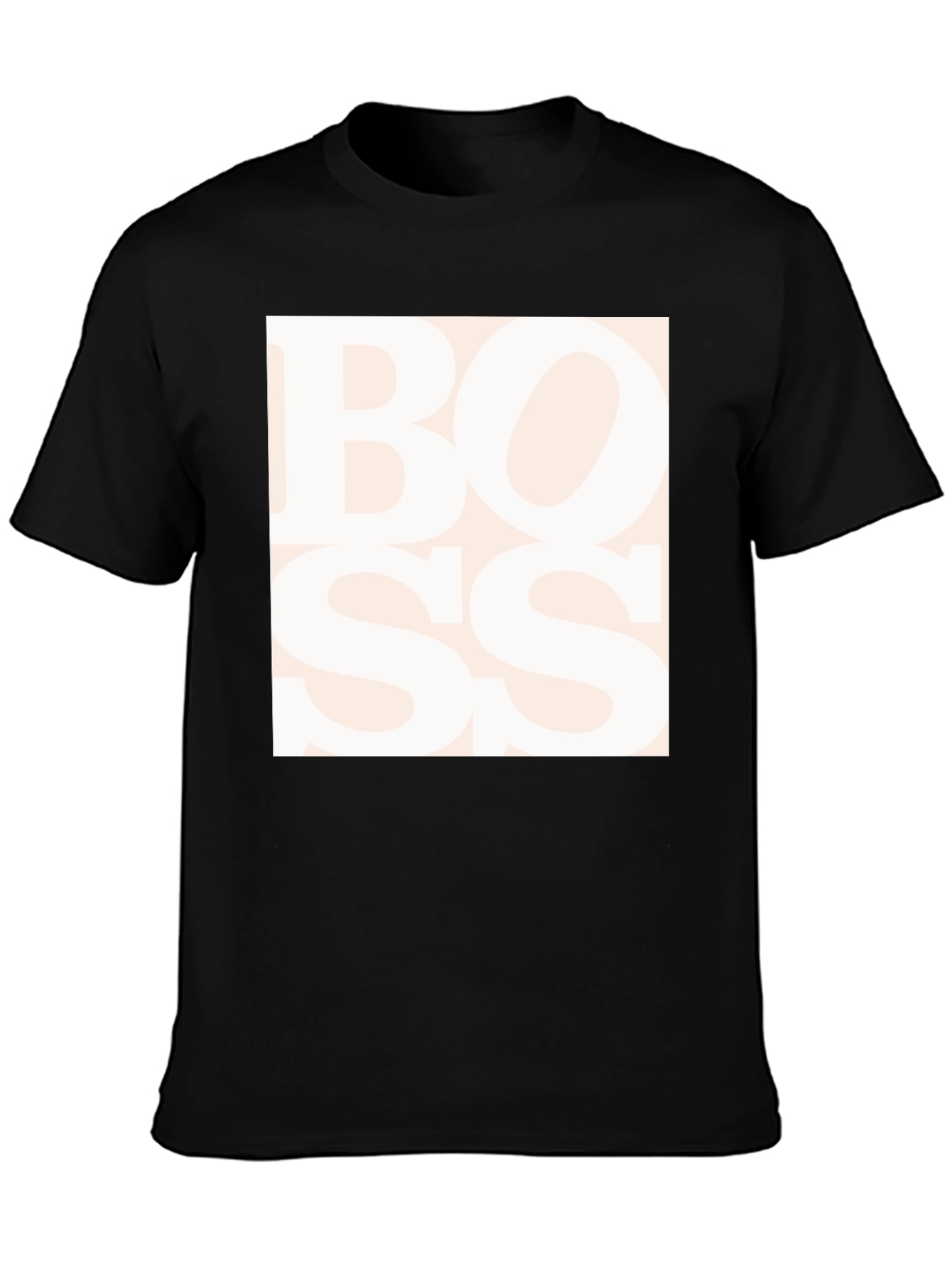 Boss Graphic Tee - Stylish Statement T-Shirt