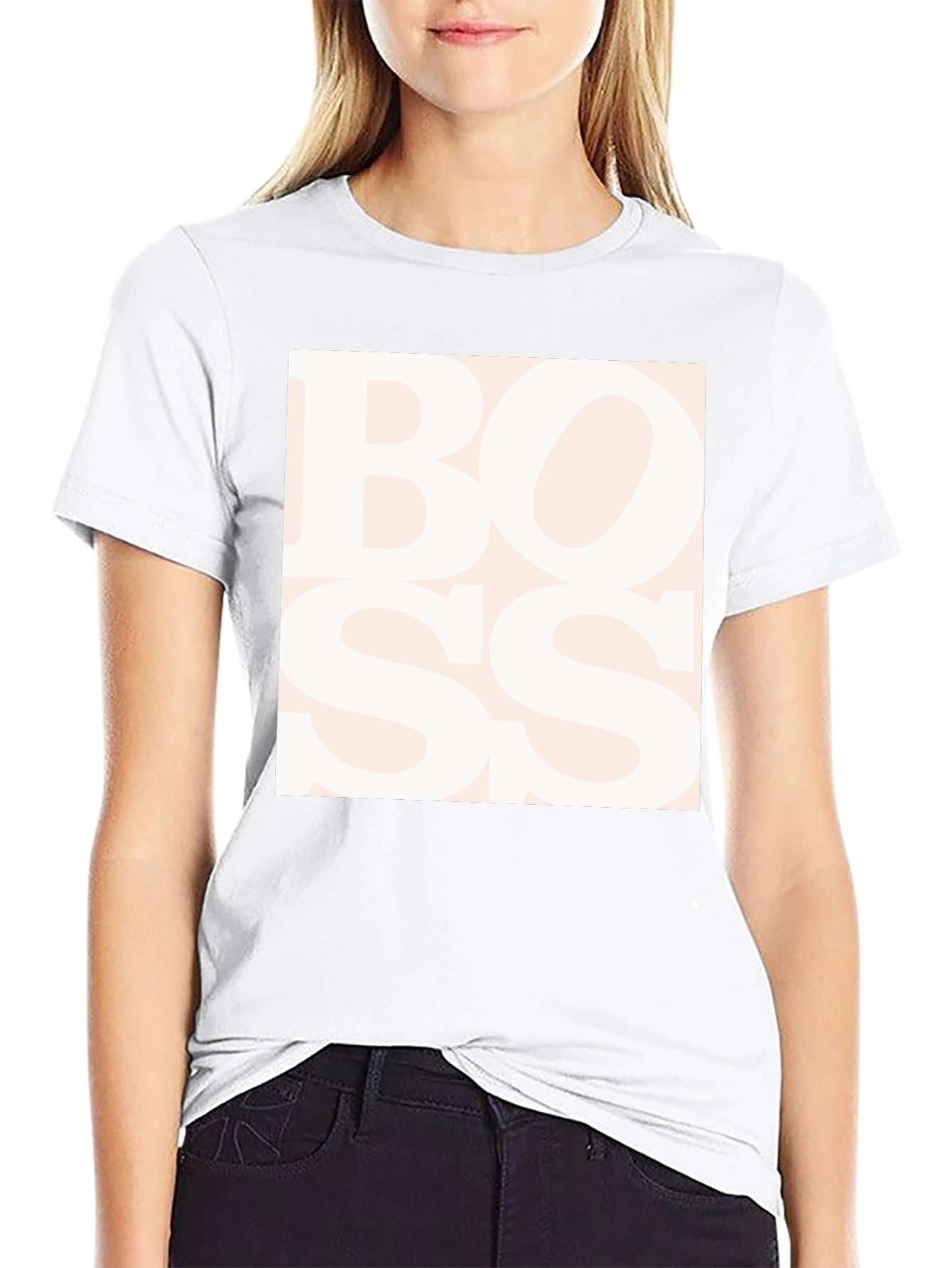 Boss Graphic Tee - Stylish Statement T-Shirt