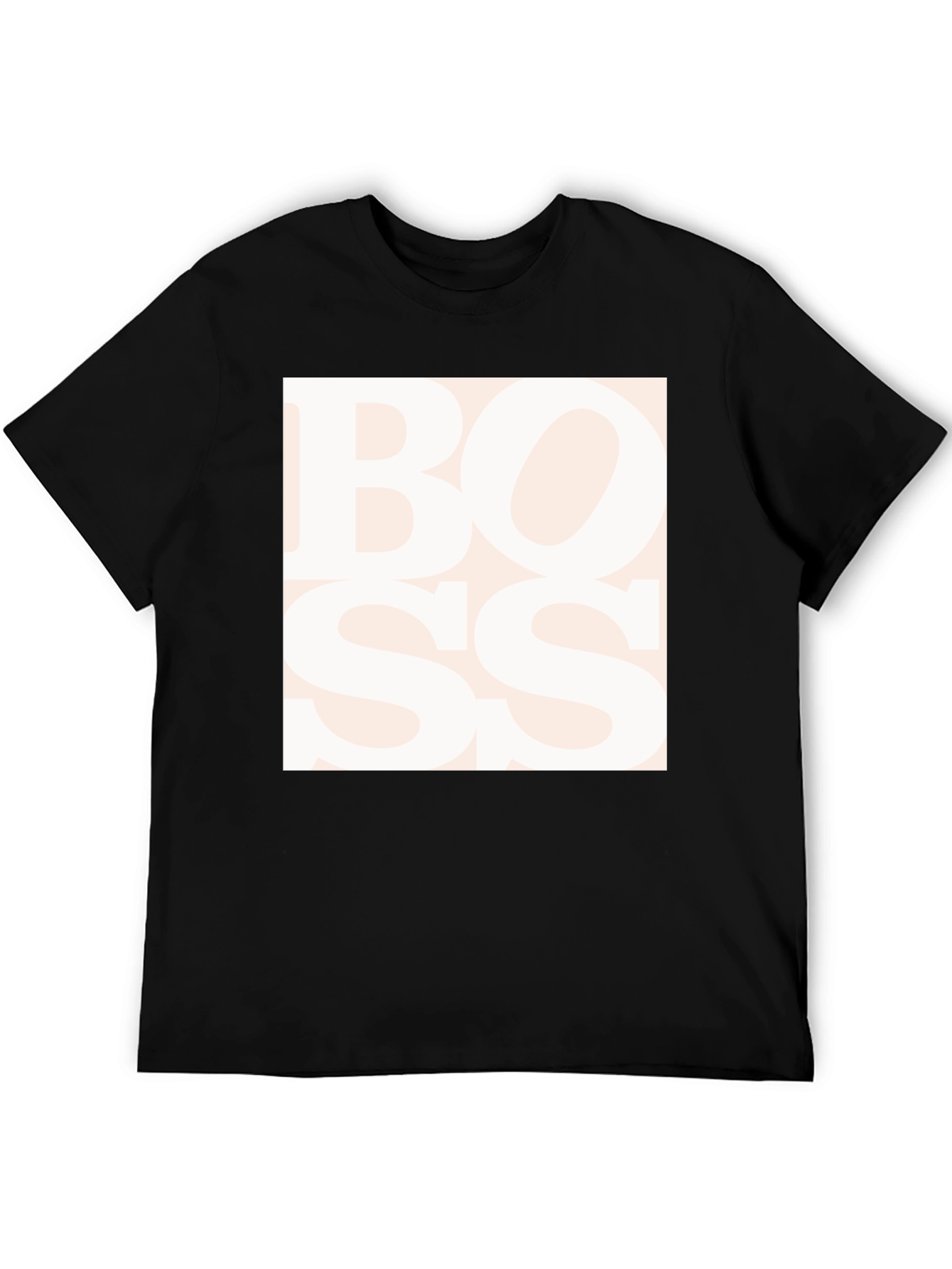 Boss Graphic Tee - Stylish Statement T-Shirt