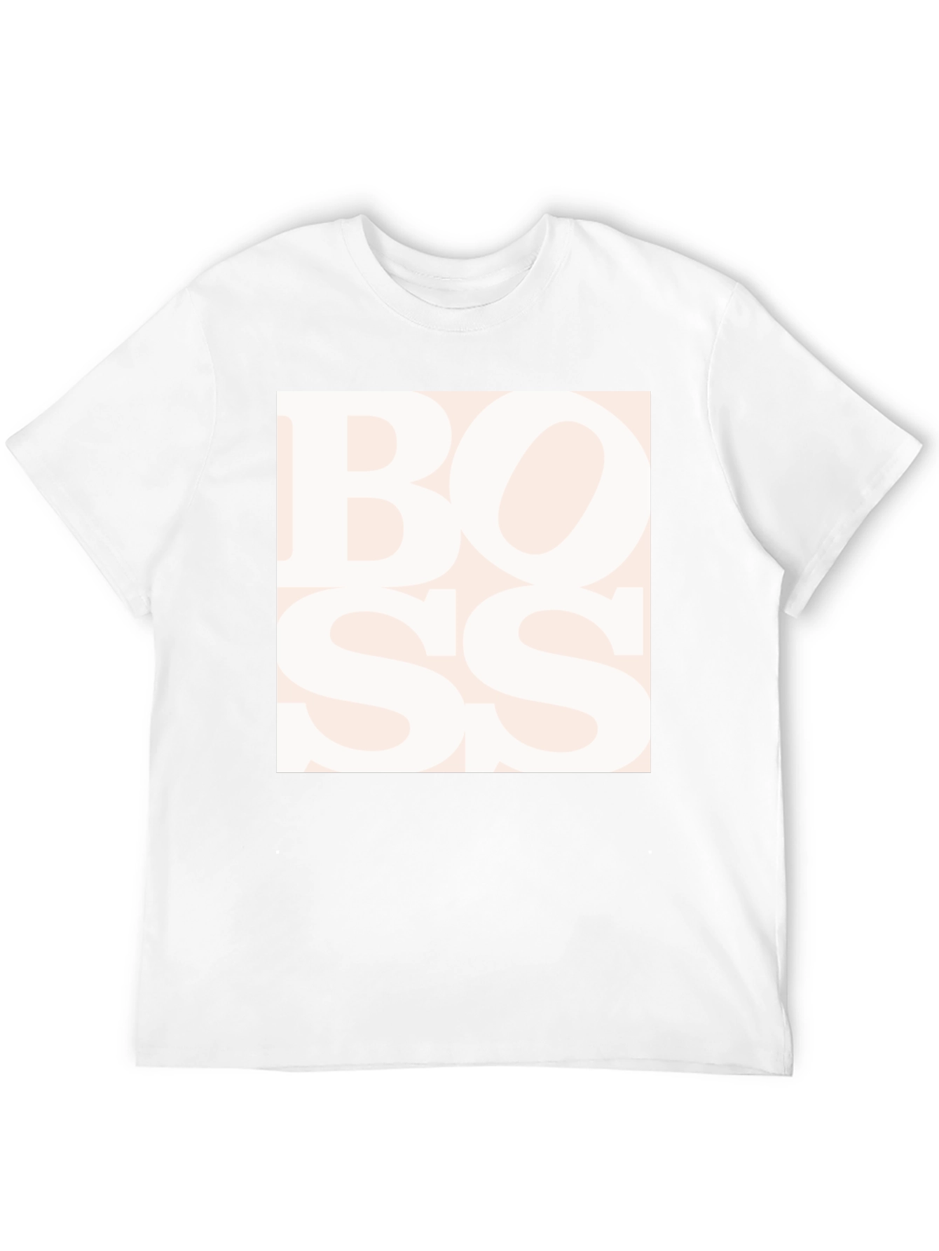 Boss Graphic Tee - Stylish Statement T-Shirt