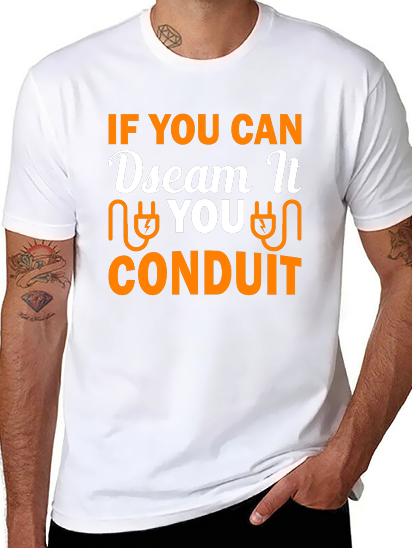 Dream Conduit Electrician T-Shirt
