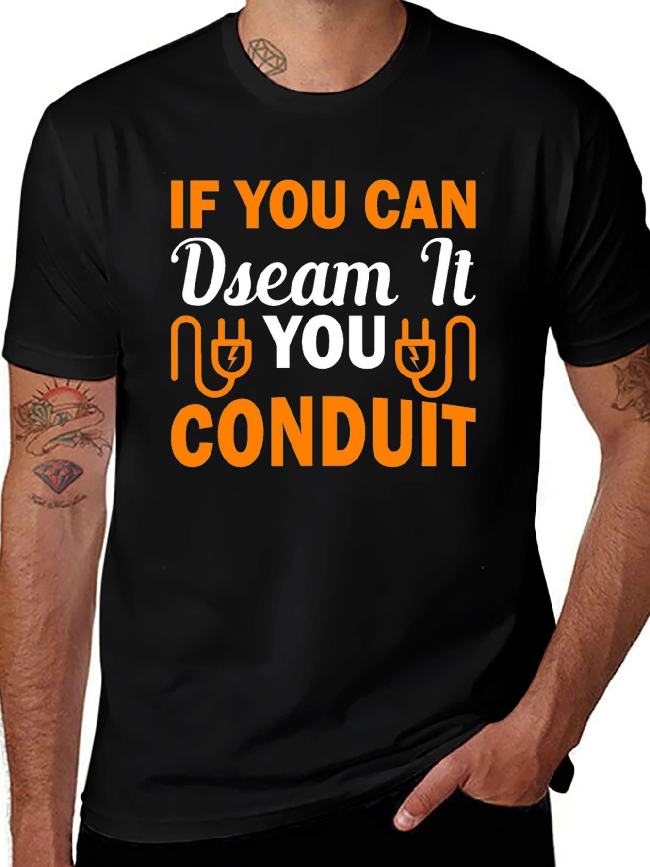 Dream Conduit Electrician T-Shirt