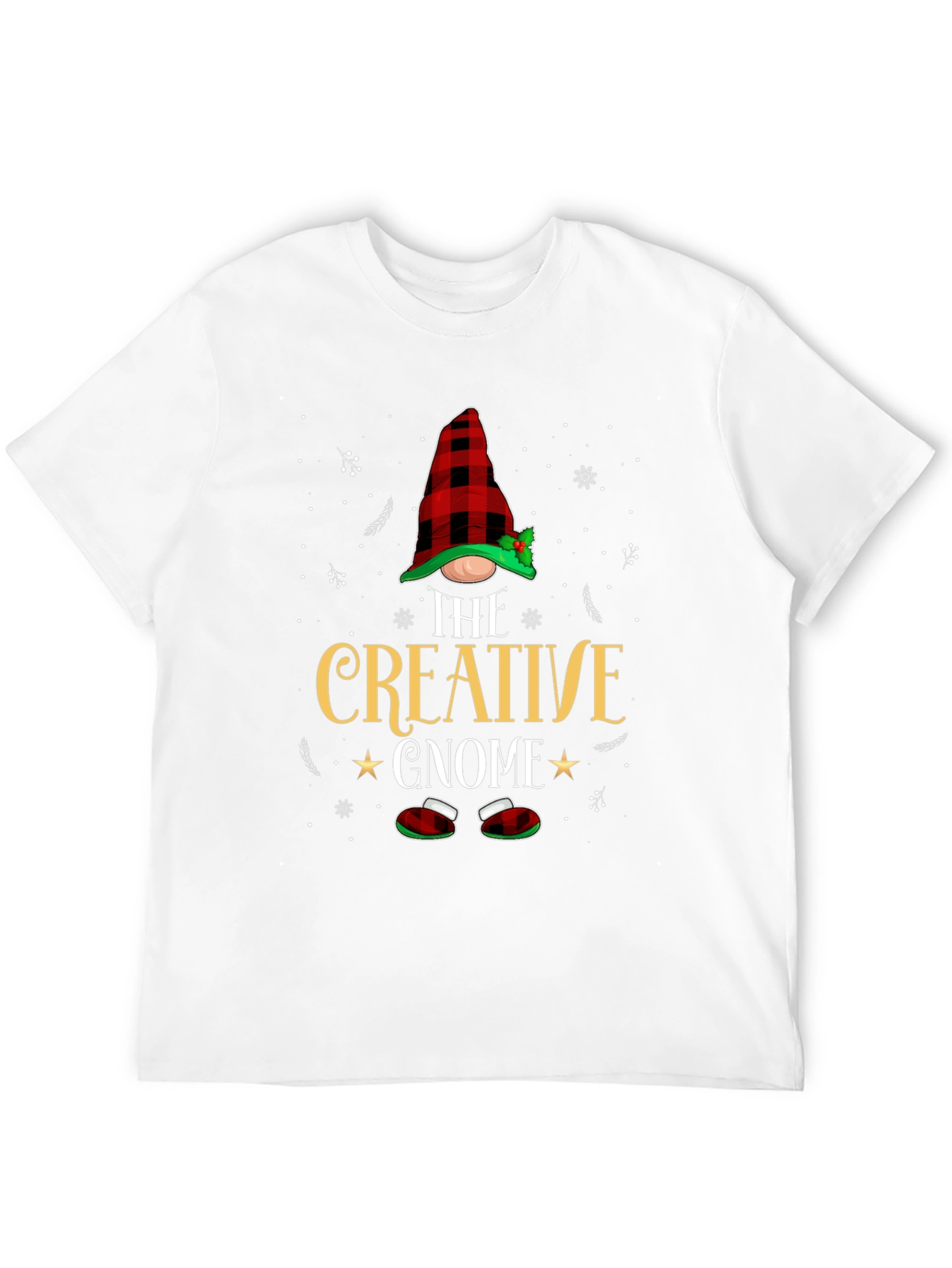 Creative Gnome Graphic Tee - Black