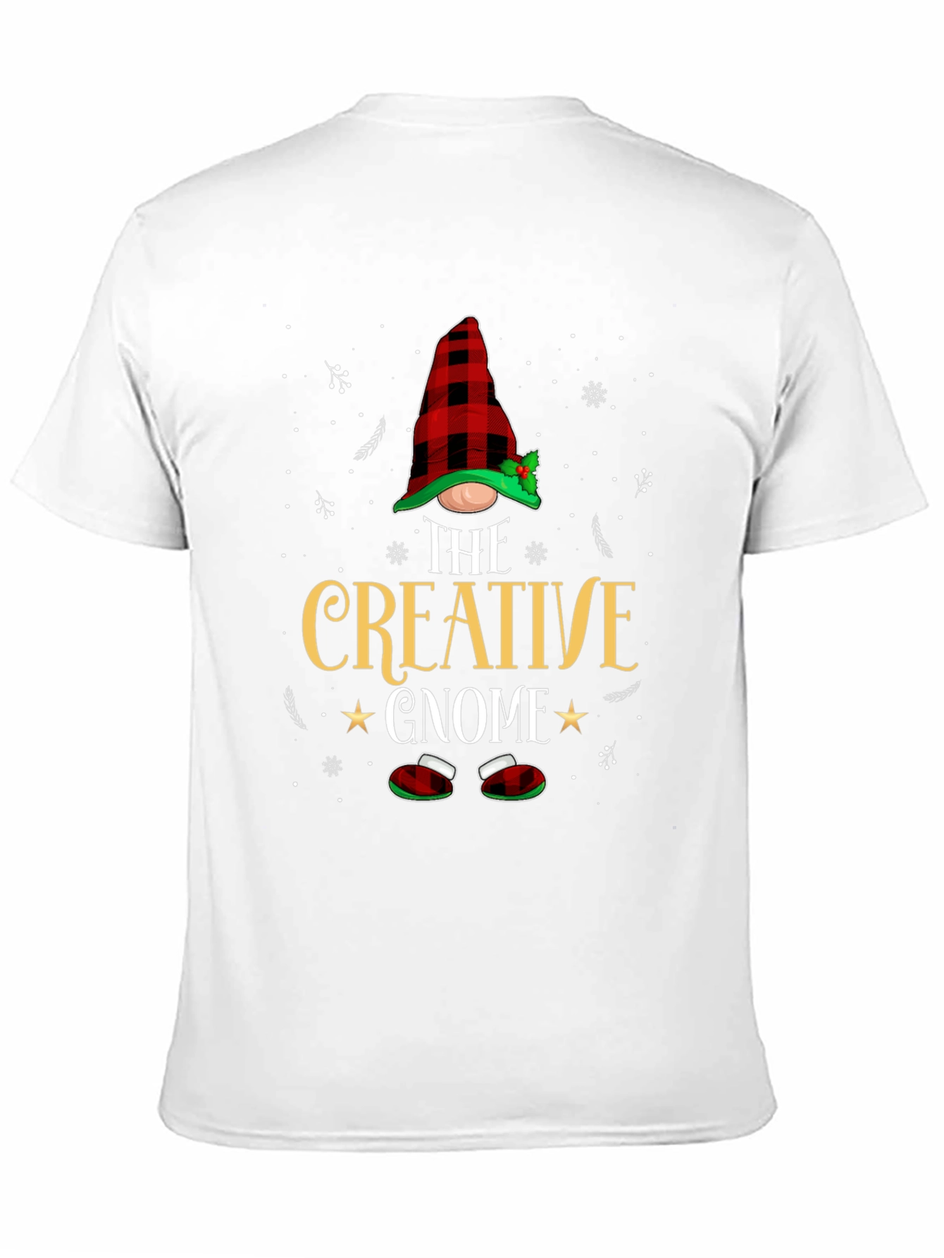 Creative Gnome Graphic Tee - Black