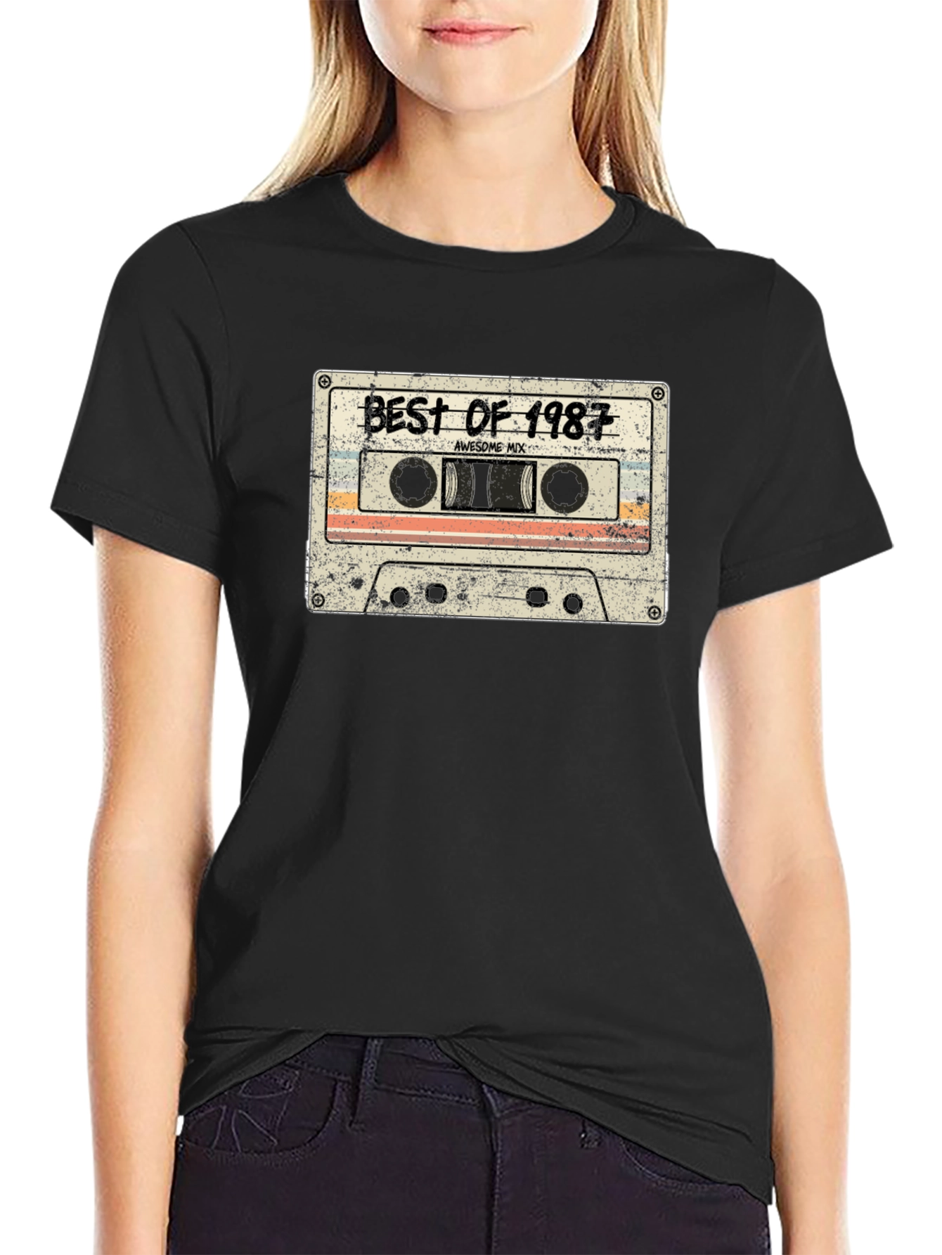 Best of 1987 Cassette Graphic Tee