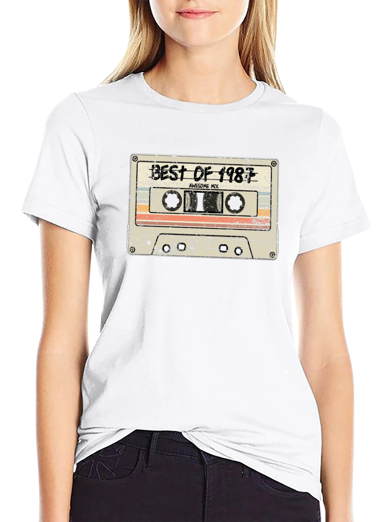 Best of 1987 Cassette Graphic Tee