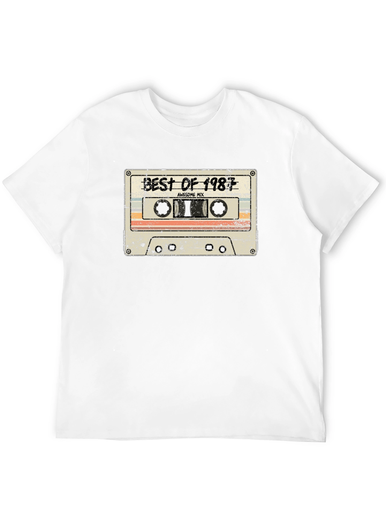 Best of 1987 Cassette Graphic Tee