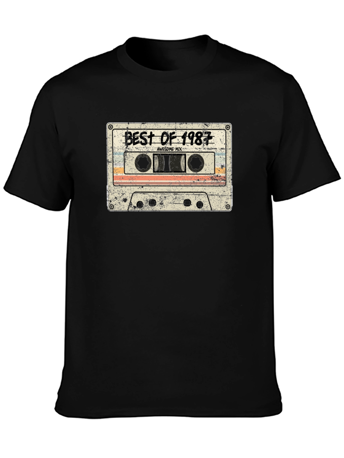 Best of 1987 Cassette Graphic Tee