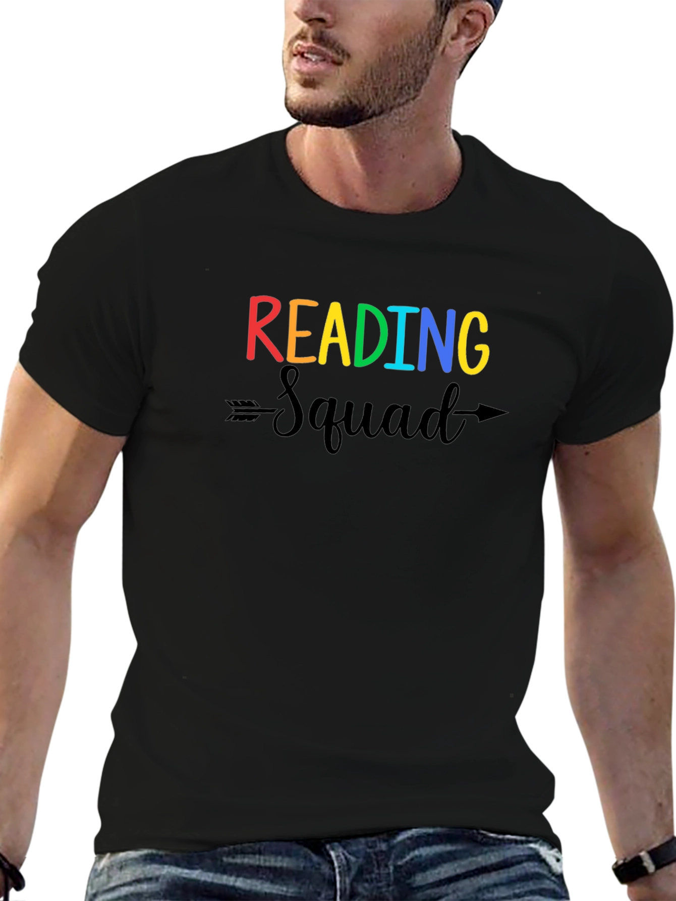 Reading Squad T-Shirt - Black