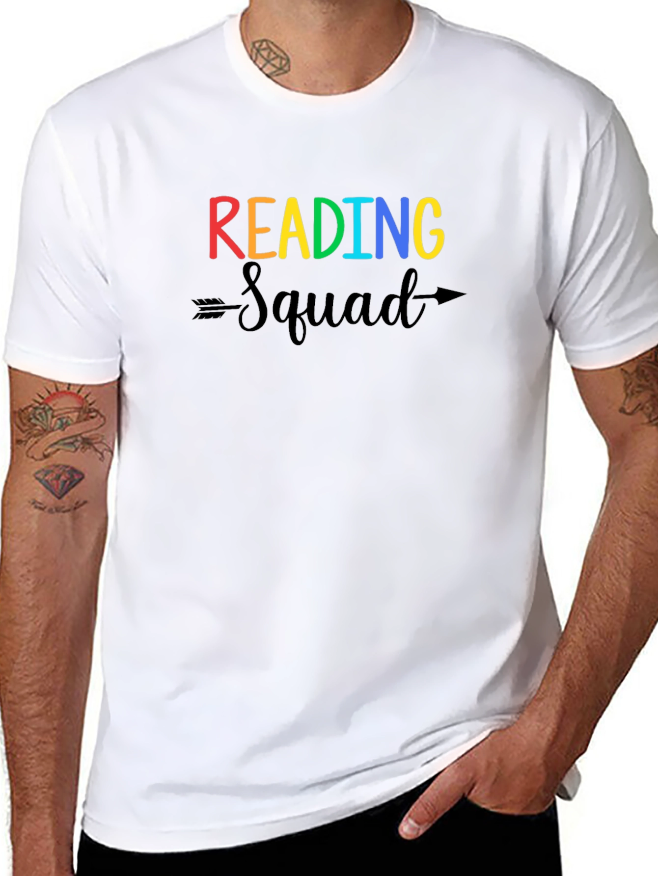 Reading Squad T-Shirt - Black