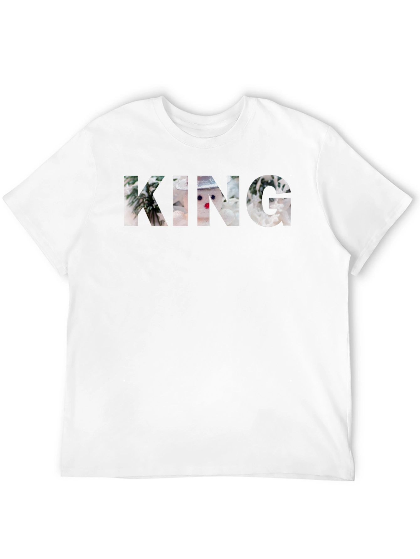 King Winter Wonderland Graphic Tee - Mens Black T-Shirt