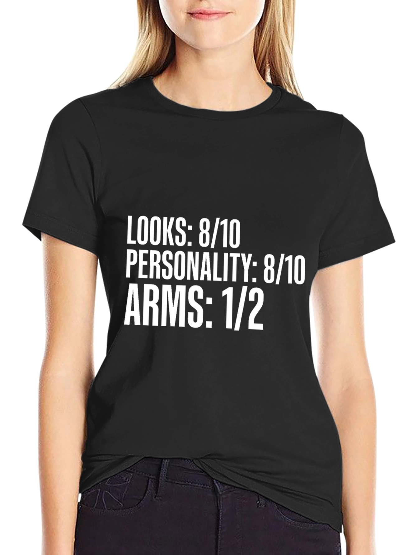 Funny Arms: 1/2 Graphic T-Shirt