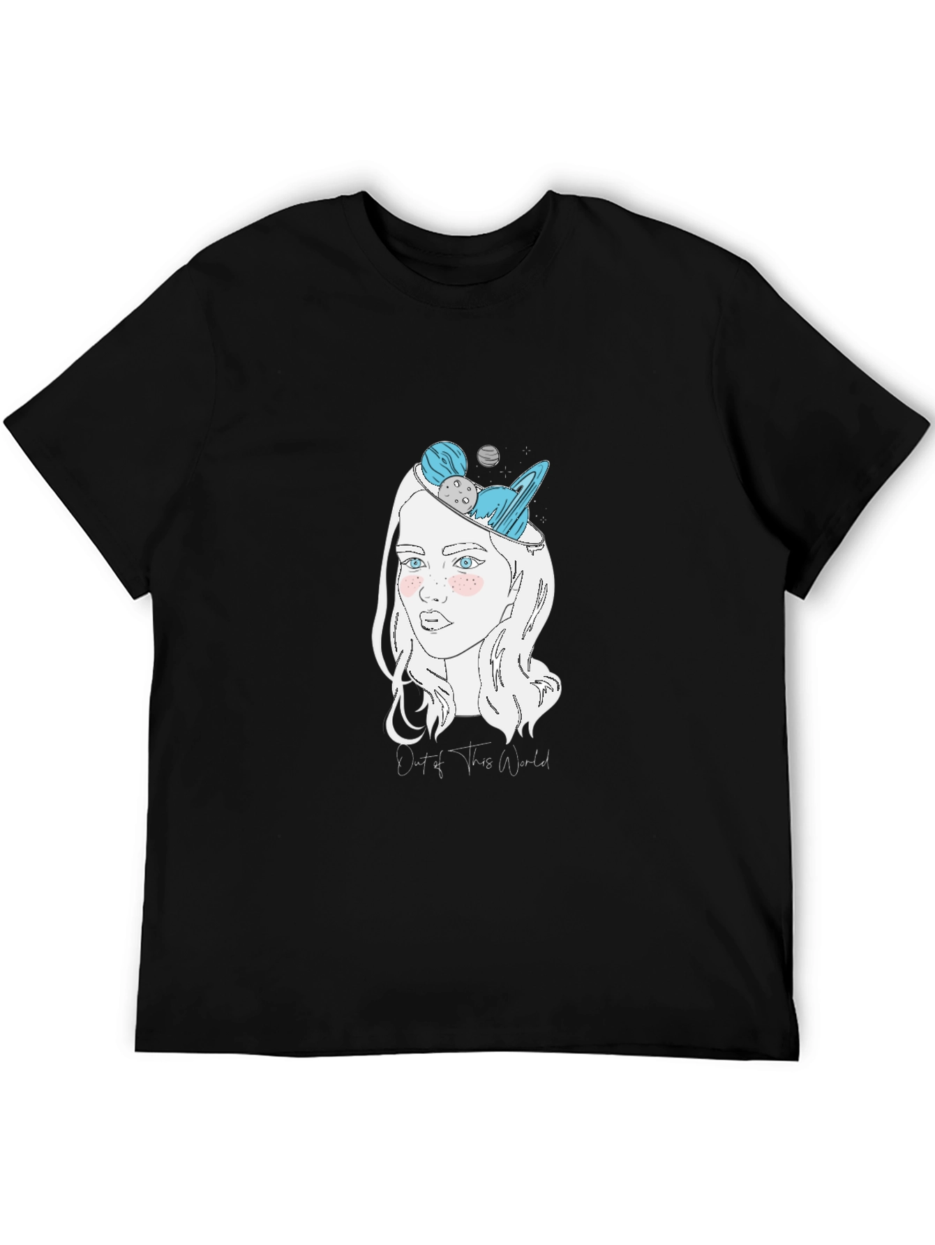 Out of This World Graphic Tee - Black