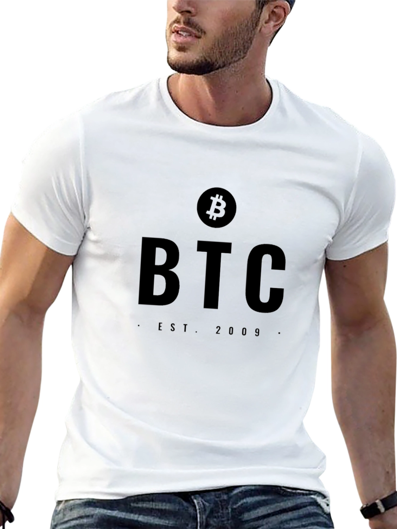 Bitcoin BTC Est. 2009 Black T-Shirt