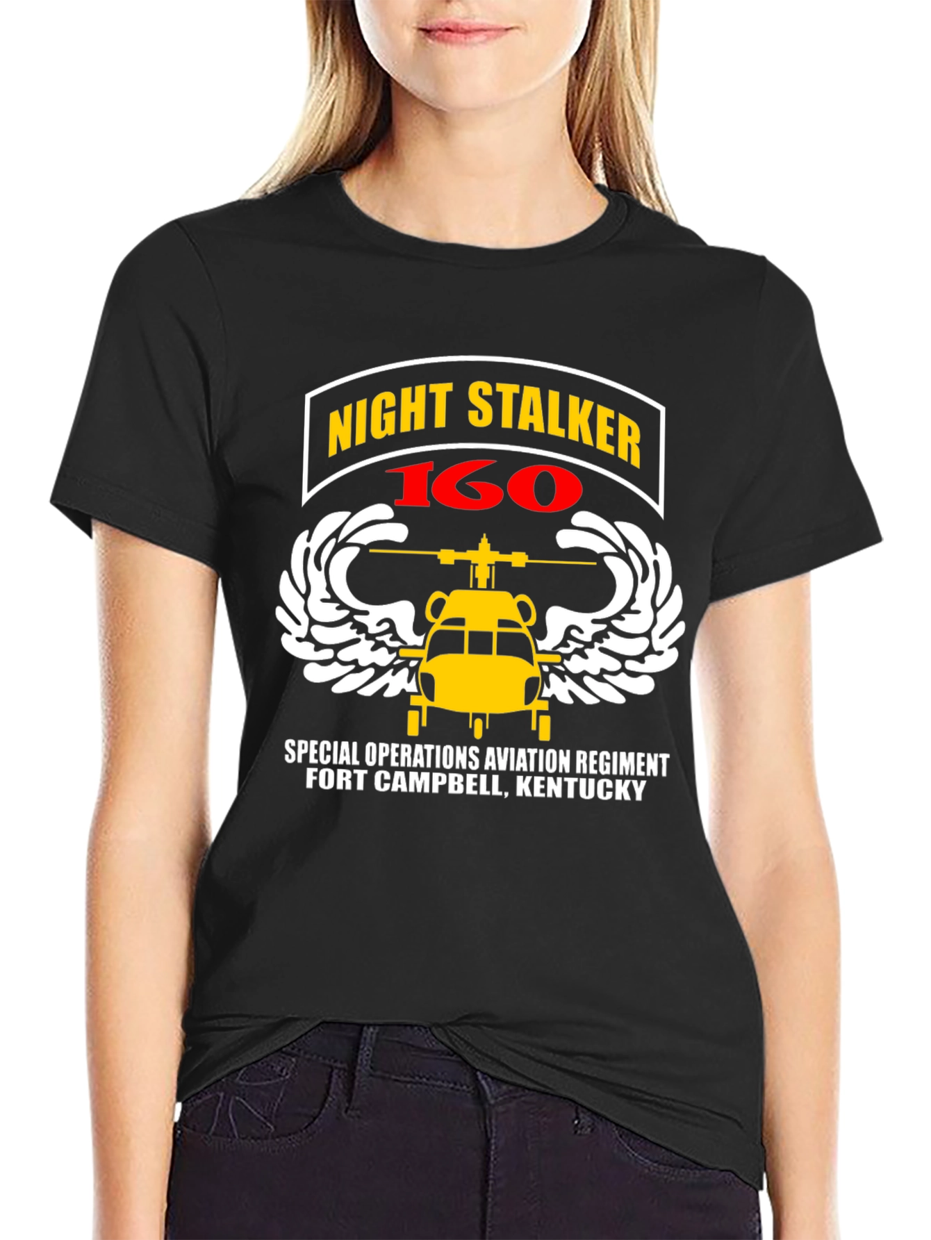 Night Stalker 160th Aviation Regiment T-Shirt