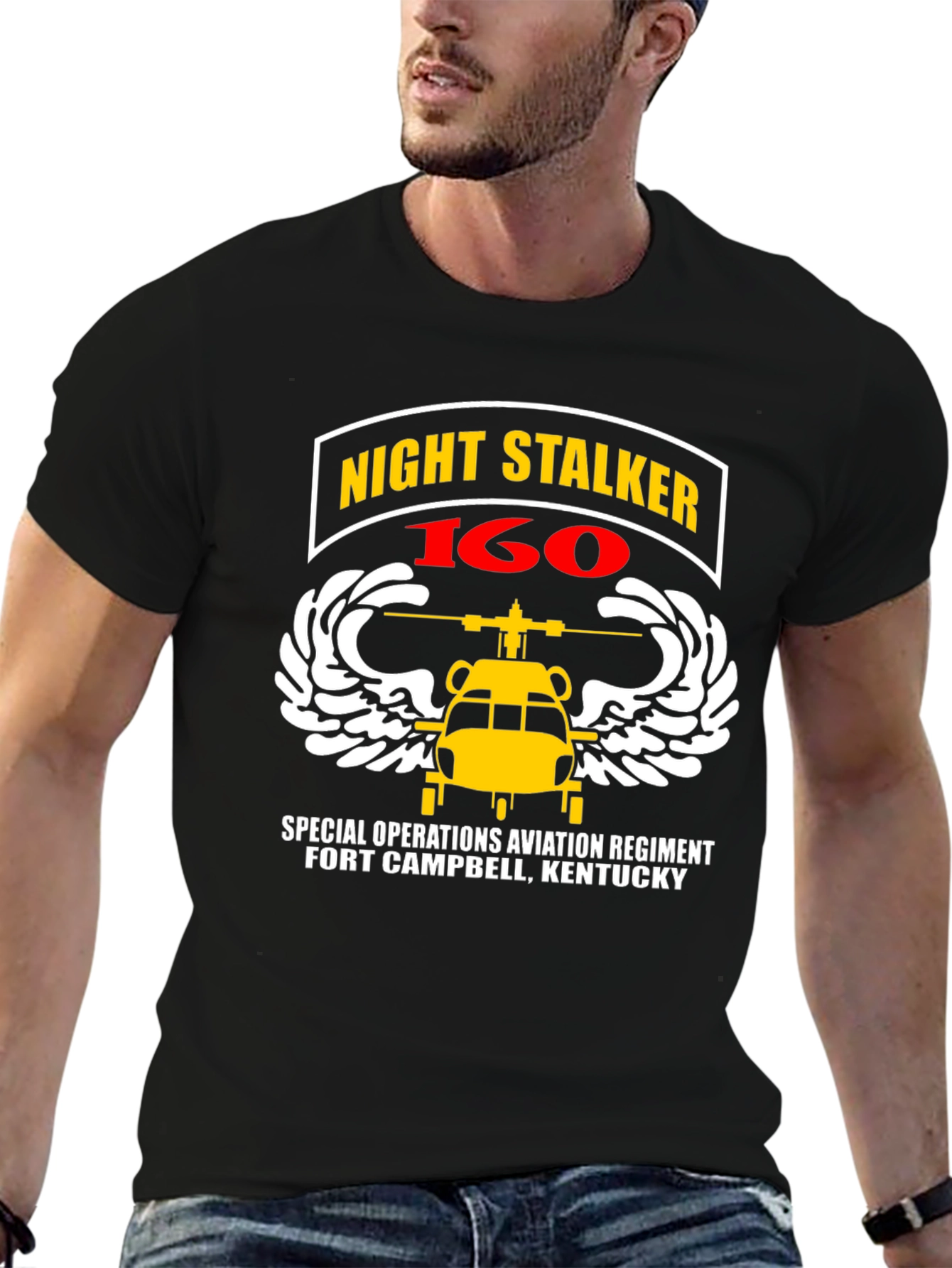 Night Stalker 160th Aviation Regiment T-Shirt