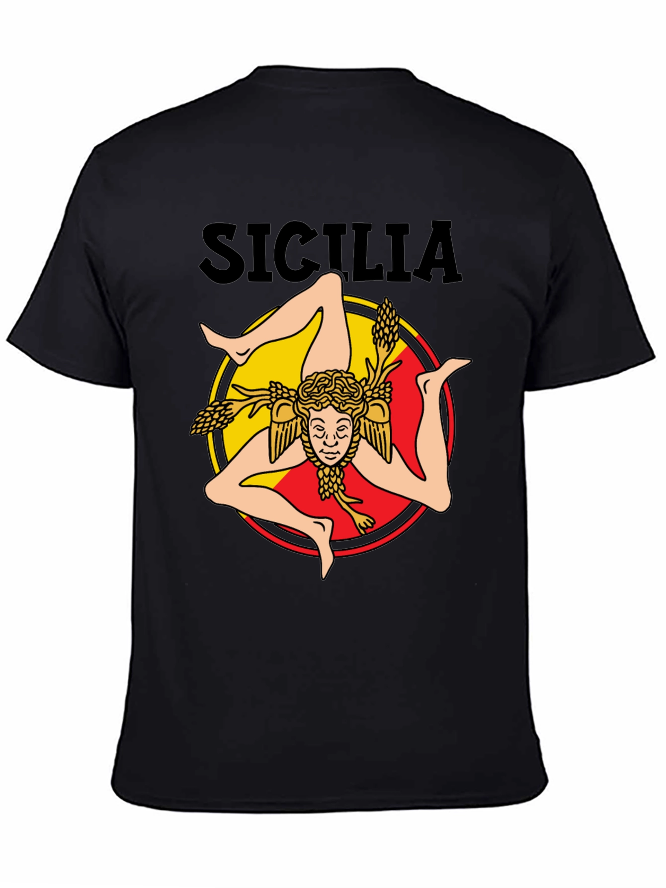 Sicilia Trinacria T-Shirt - Italian Pride