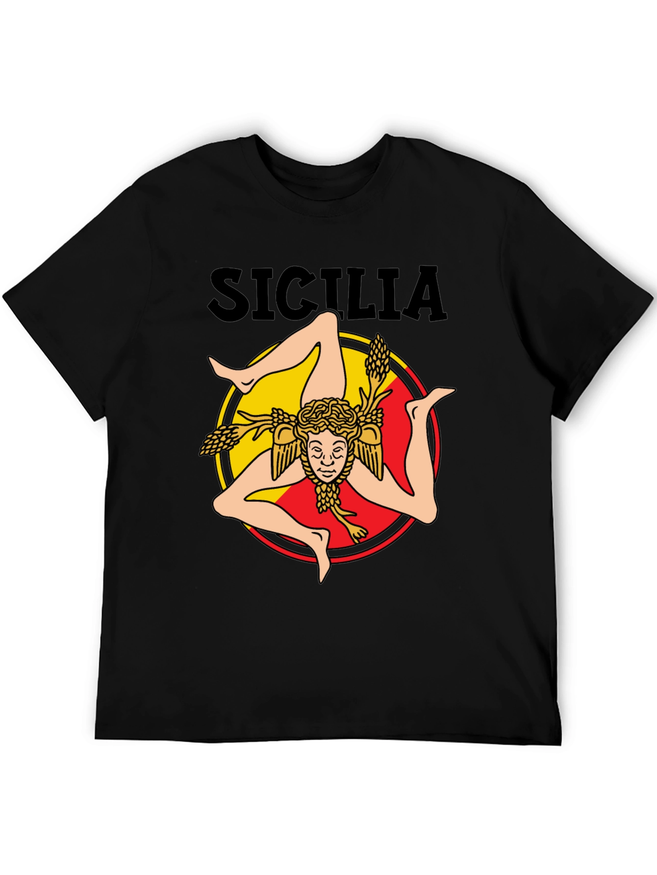 Sicilia Trinacria T-Shirt - Italian Pride