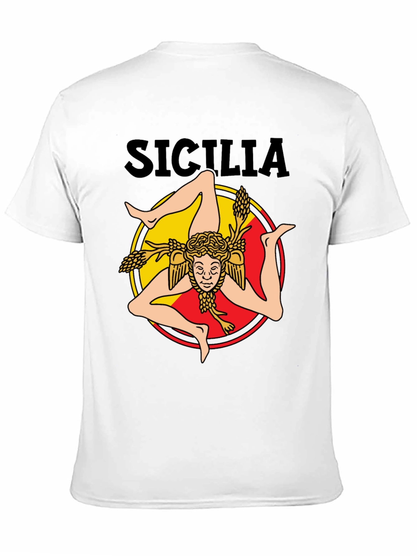 Sicilia Trinacria T-Shirt - Italian Pride