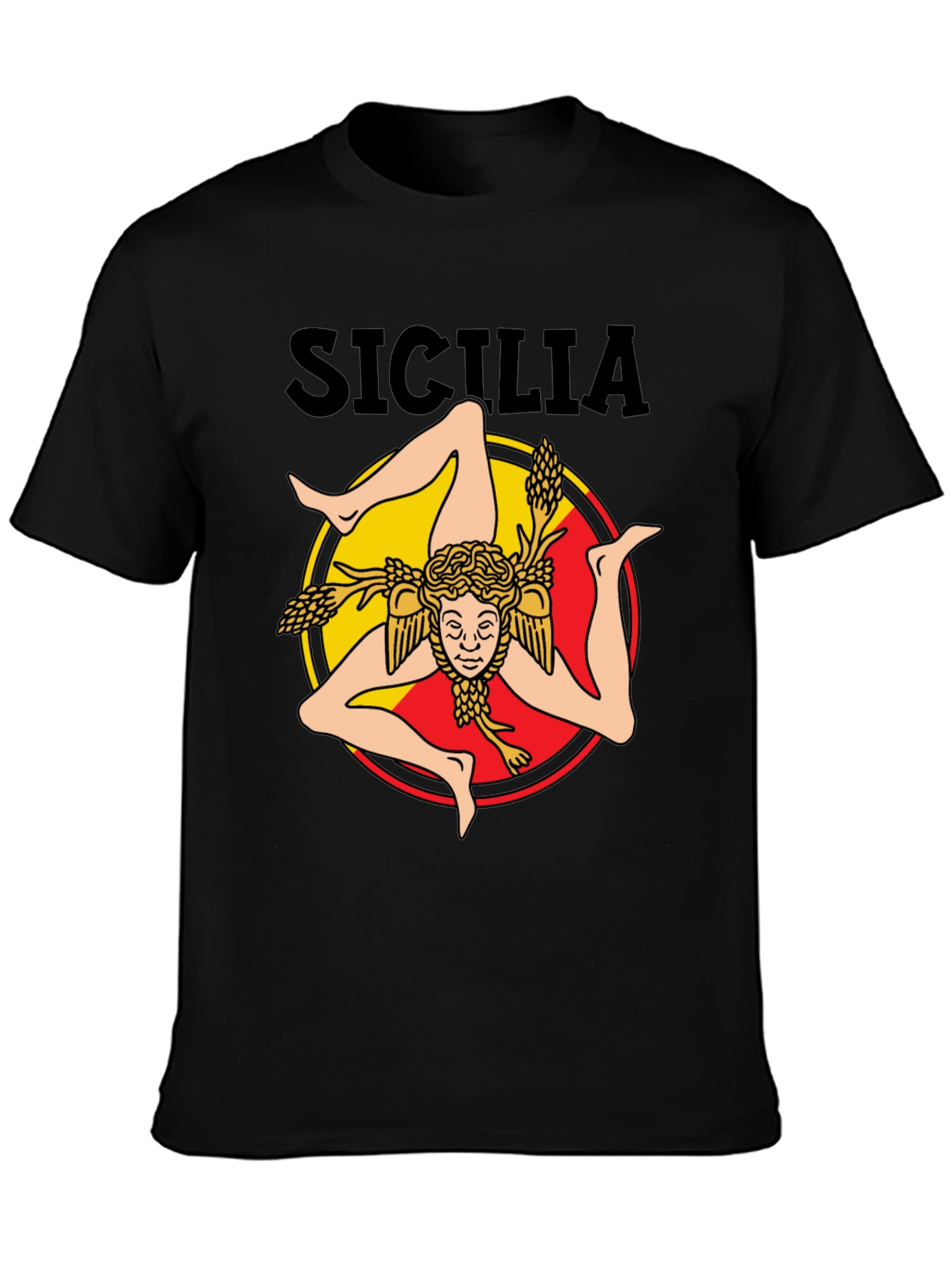 Sicilia Trinacria T-Shirt - Italian Pride
