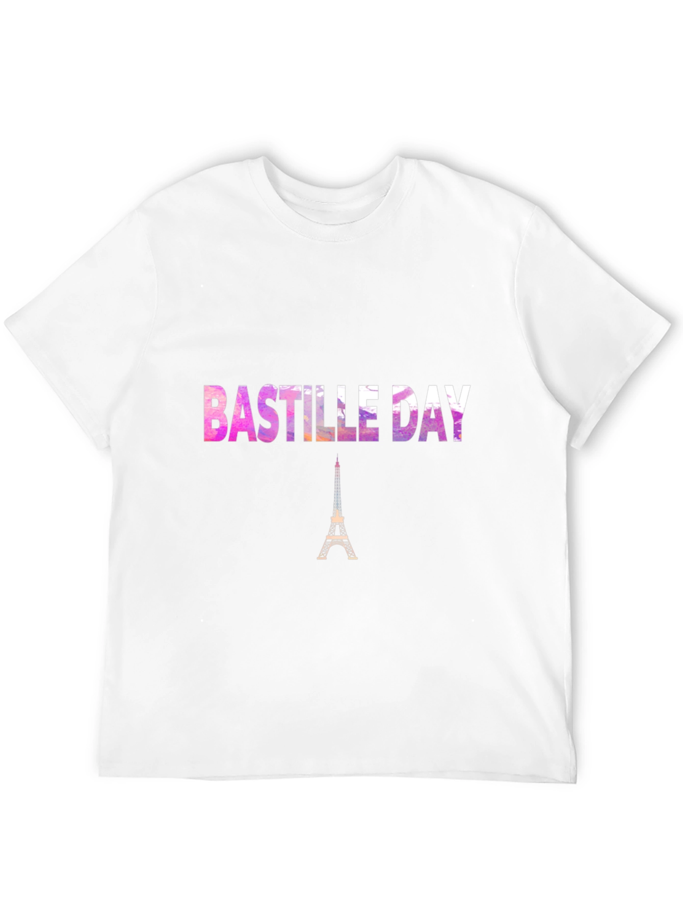 Bastille Day Eiffel Tower Graphic Tee