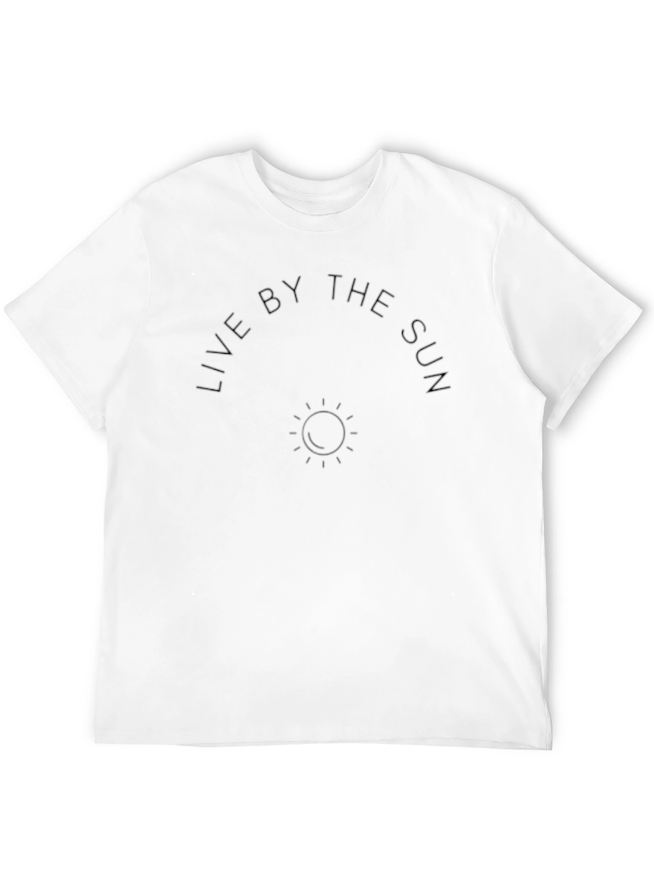 Live By The Sun Graphic Tee - Black