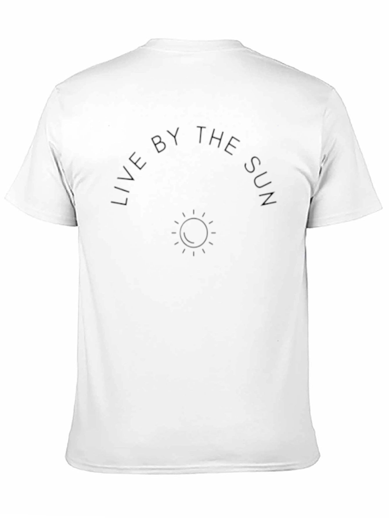Live By The Sun Graphic Tee - Black