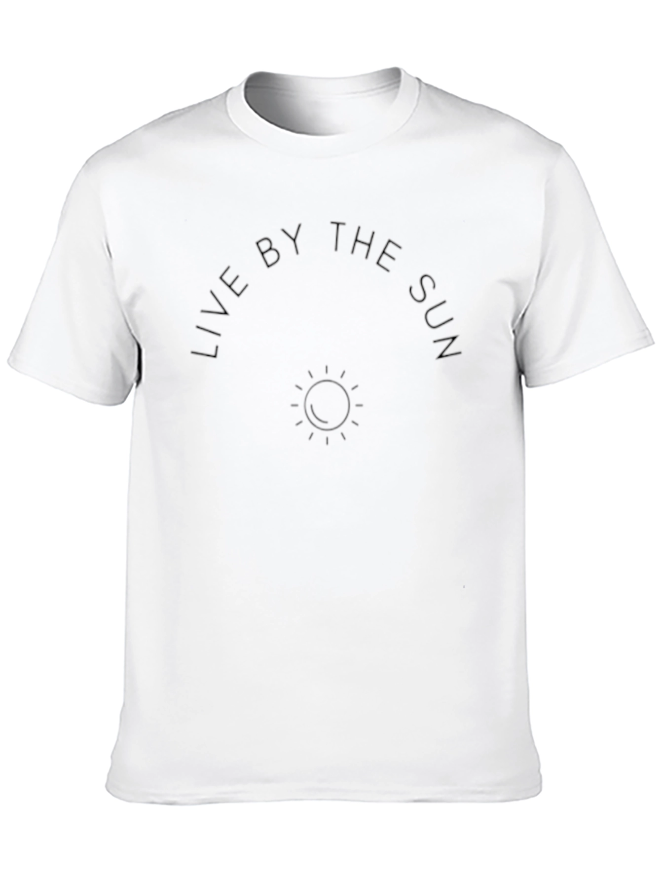 Live By The Sun Graphic Tee - Black