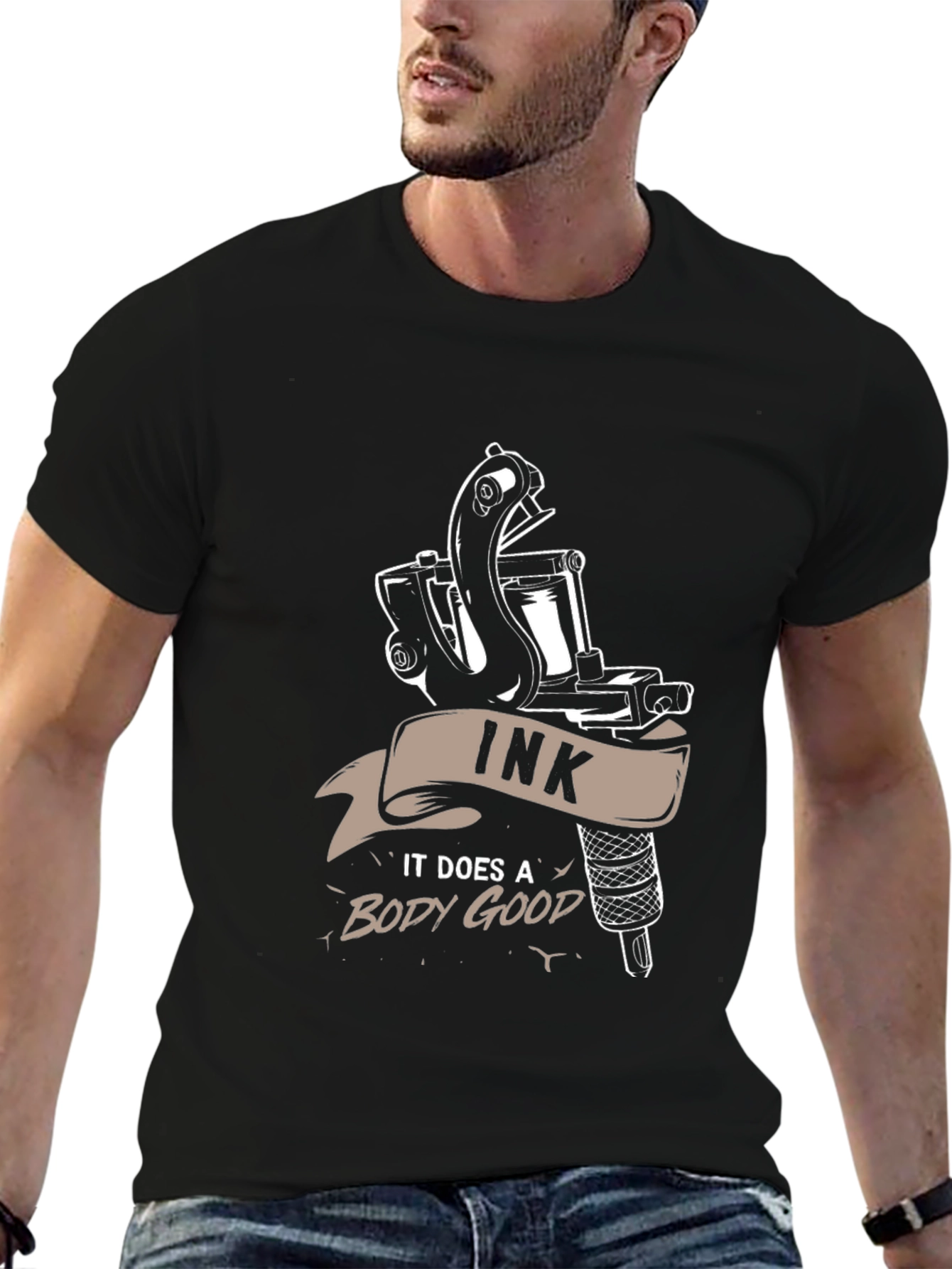 Ink Body Good Tattoo Graphic T-Shirt