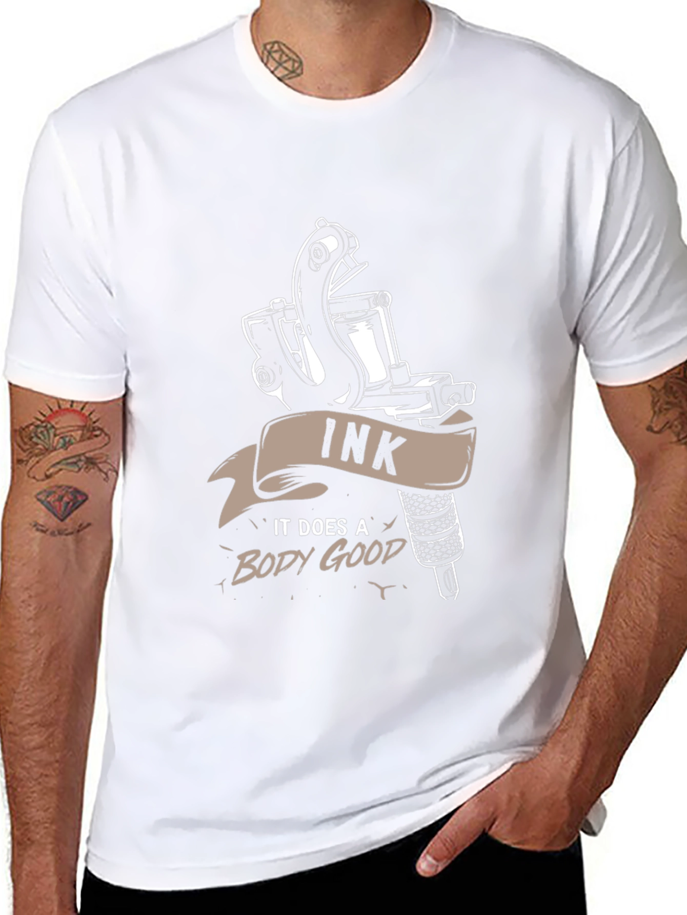 Ink Body Good Tattoo Graphic T-Shirt