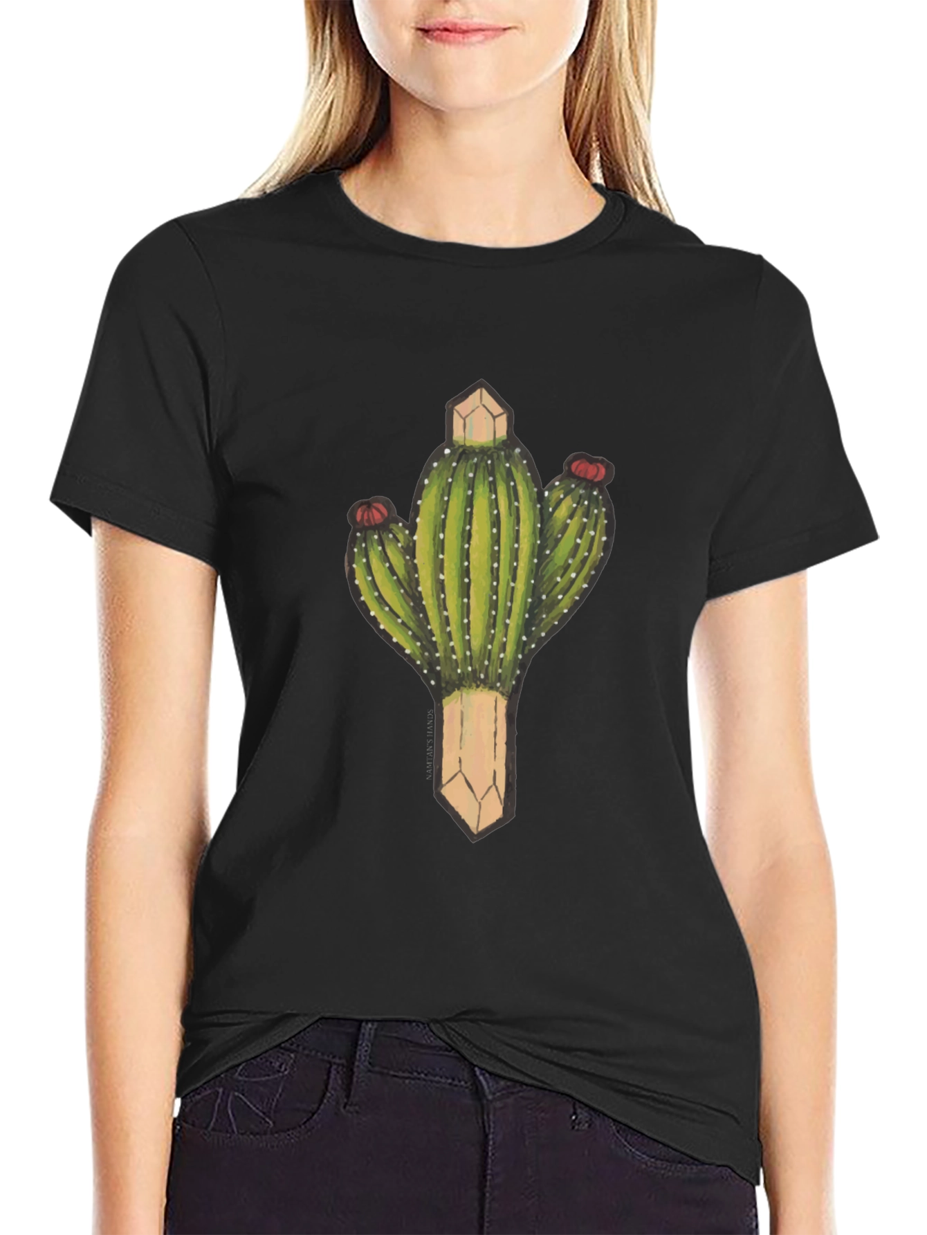 Cactus Graphic Tee - Stylish Mens T-Shirt