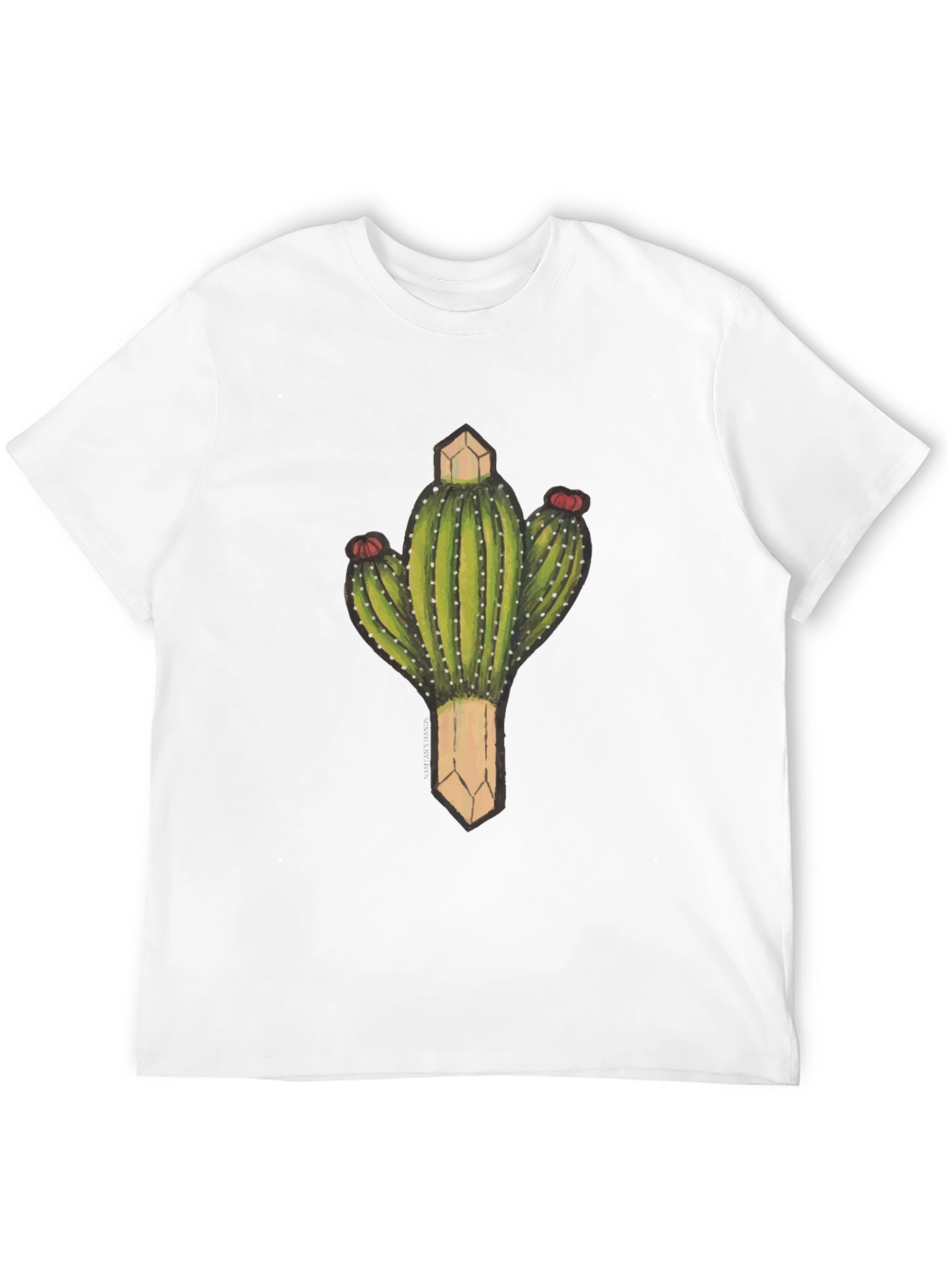 Cactus Graphic Tee - Stylish Mens T-Shirt