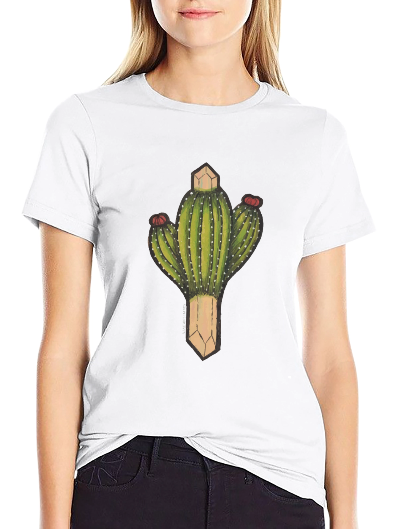 Cactus Graphic Tee - Stylish Mens T-Shirt