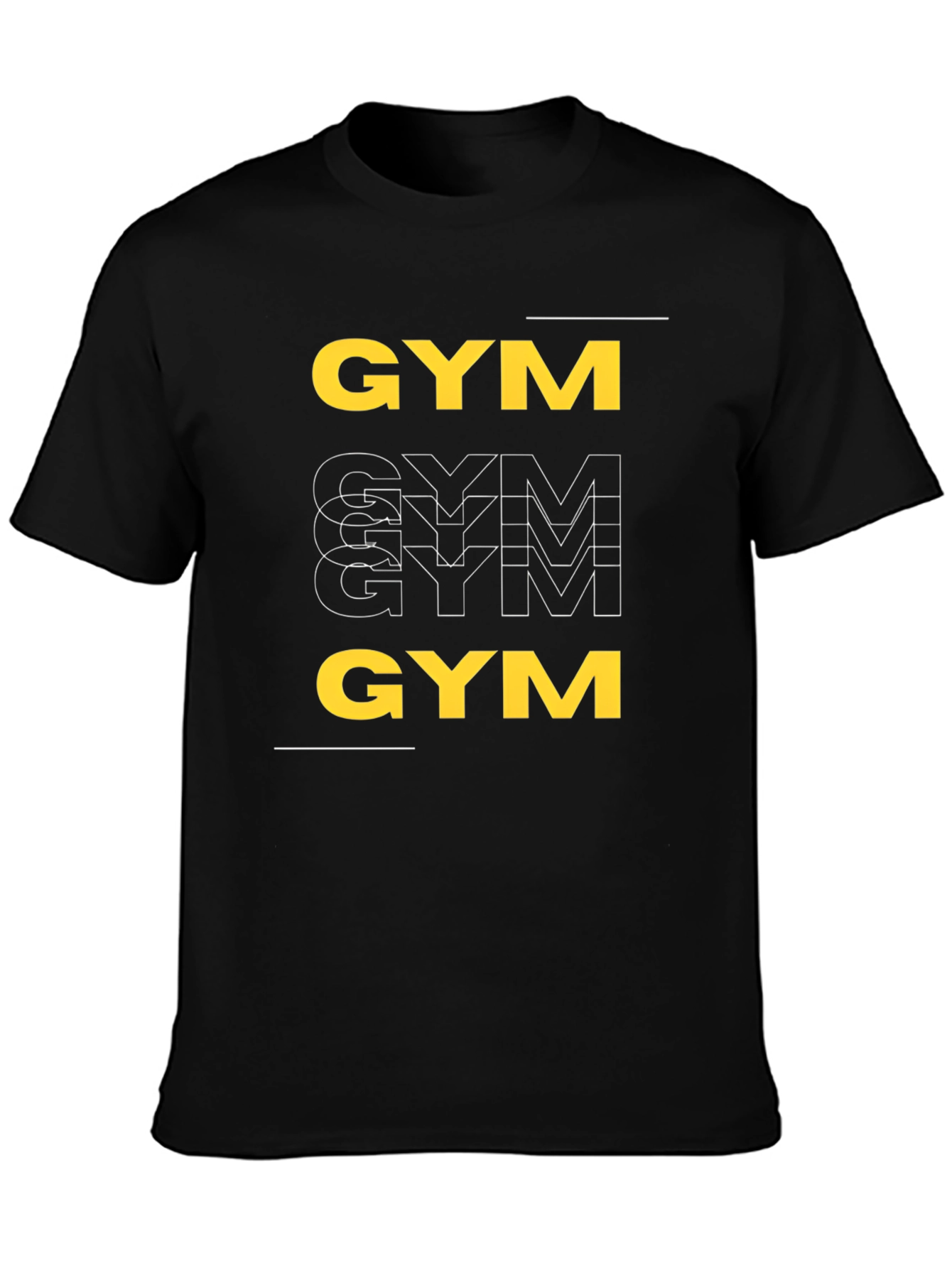 Black Gym T-Shirt | Fitness Apparel