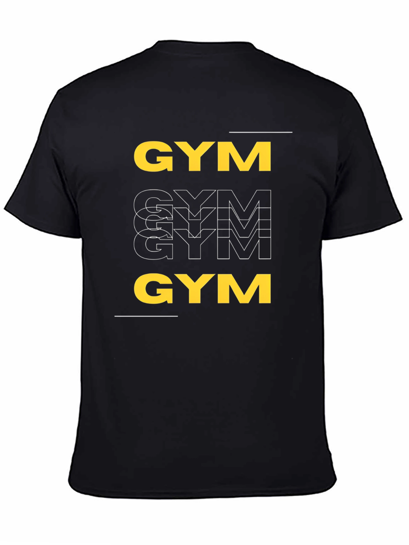 Black Gym T-Shirt | Fitness Apparel