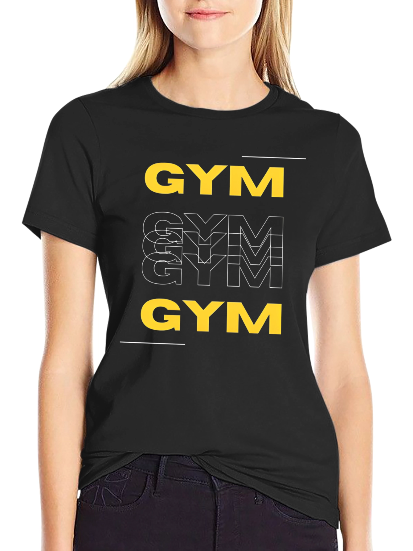 Black Gym T-Shirt | Fitness Apparel