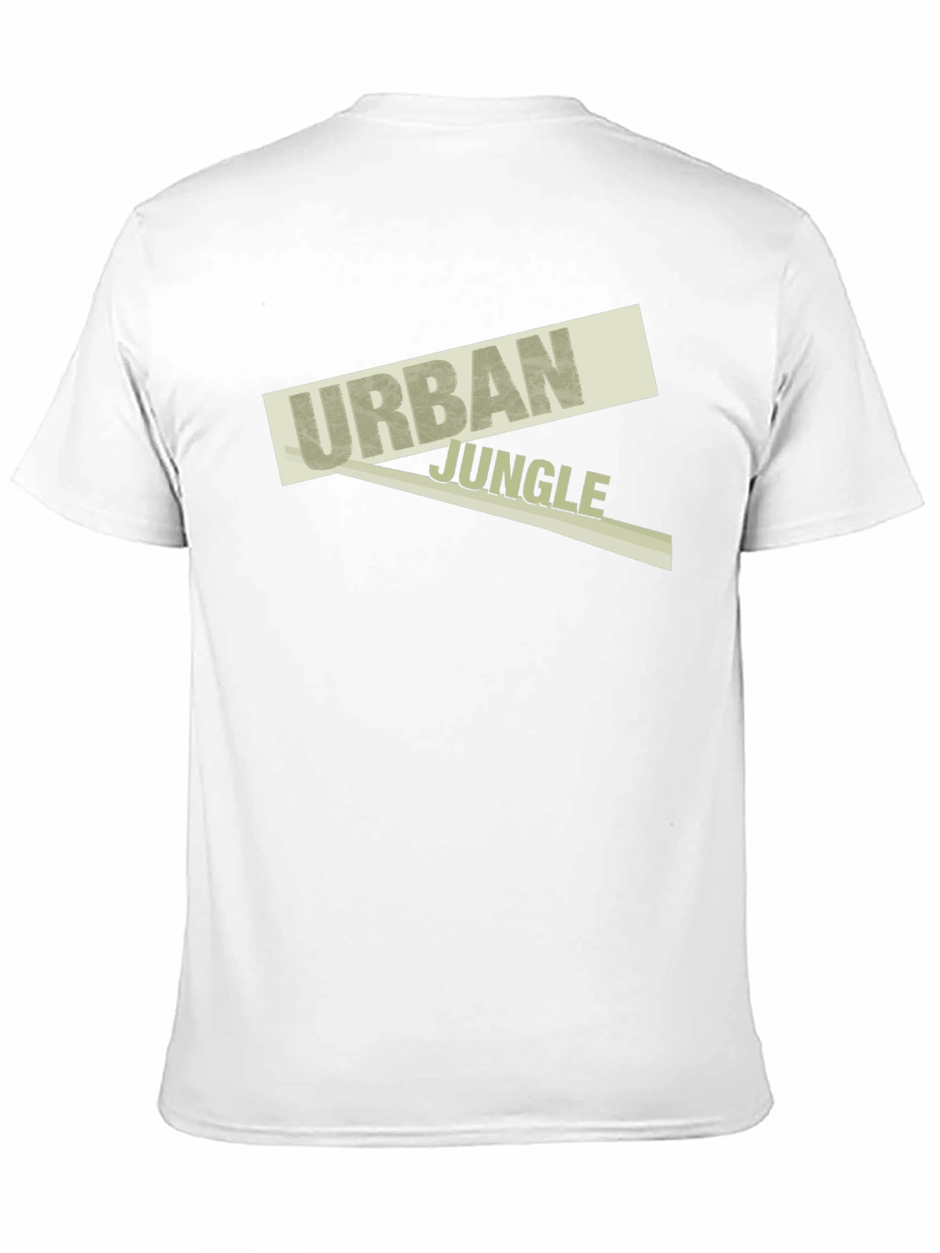 Urban Jungle Graphic Tee - Soft Black Cotton T-Shirt
