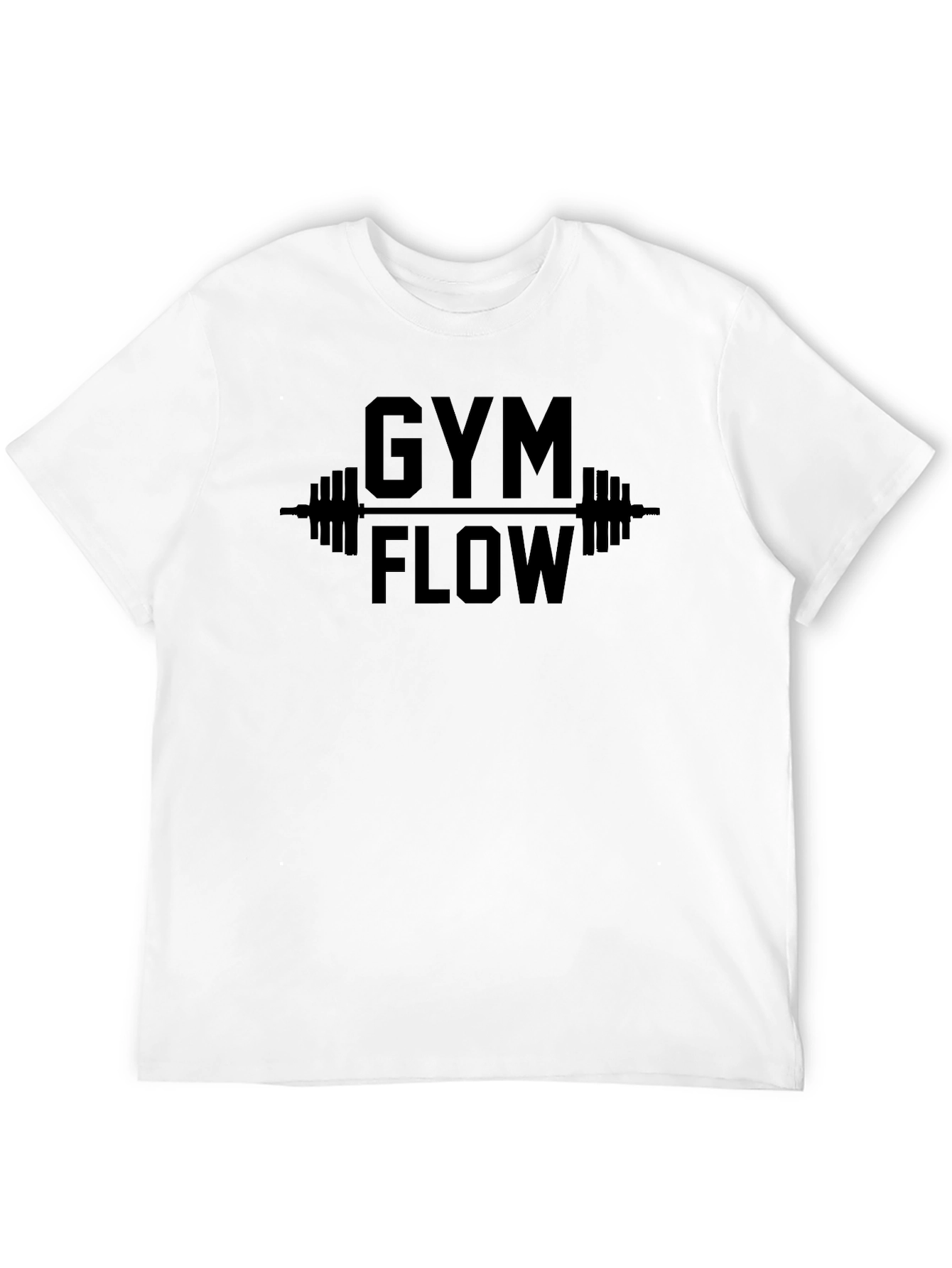 Gym Flow T-Shirt - Black Workout Tee
