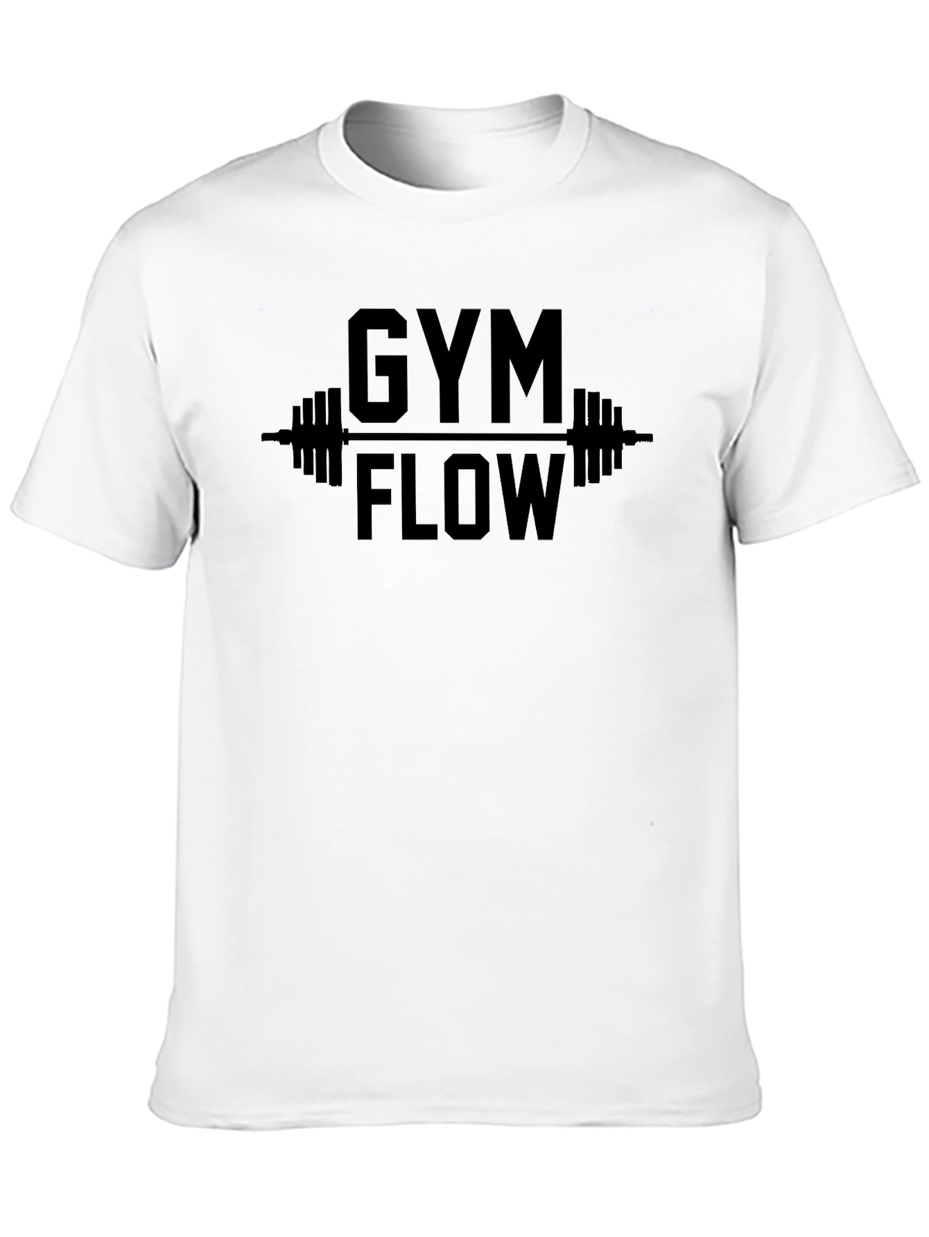 Gym Flow T-Shirt - Black Workout Tee