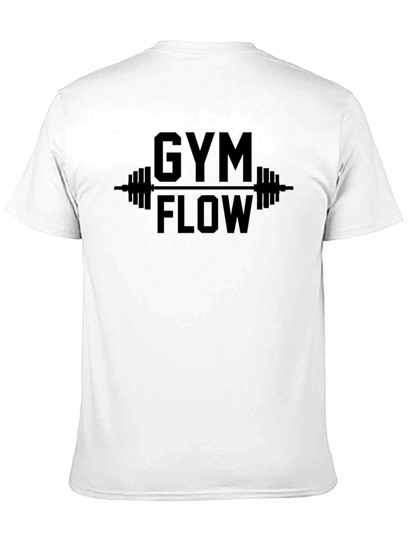 Gym Flow T-Shirt - Black Workout Tee