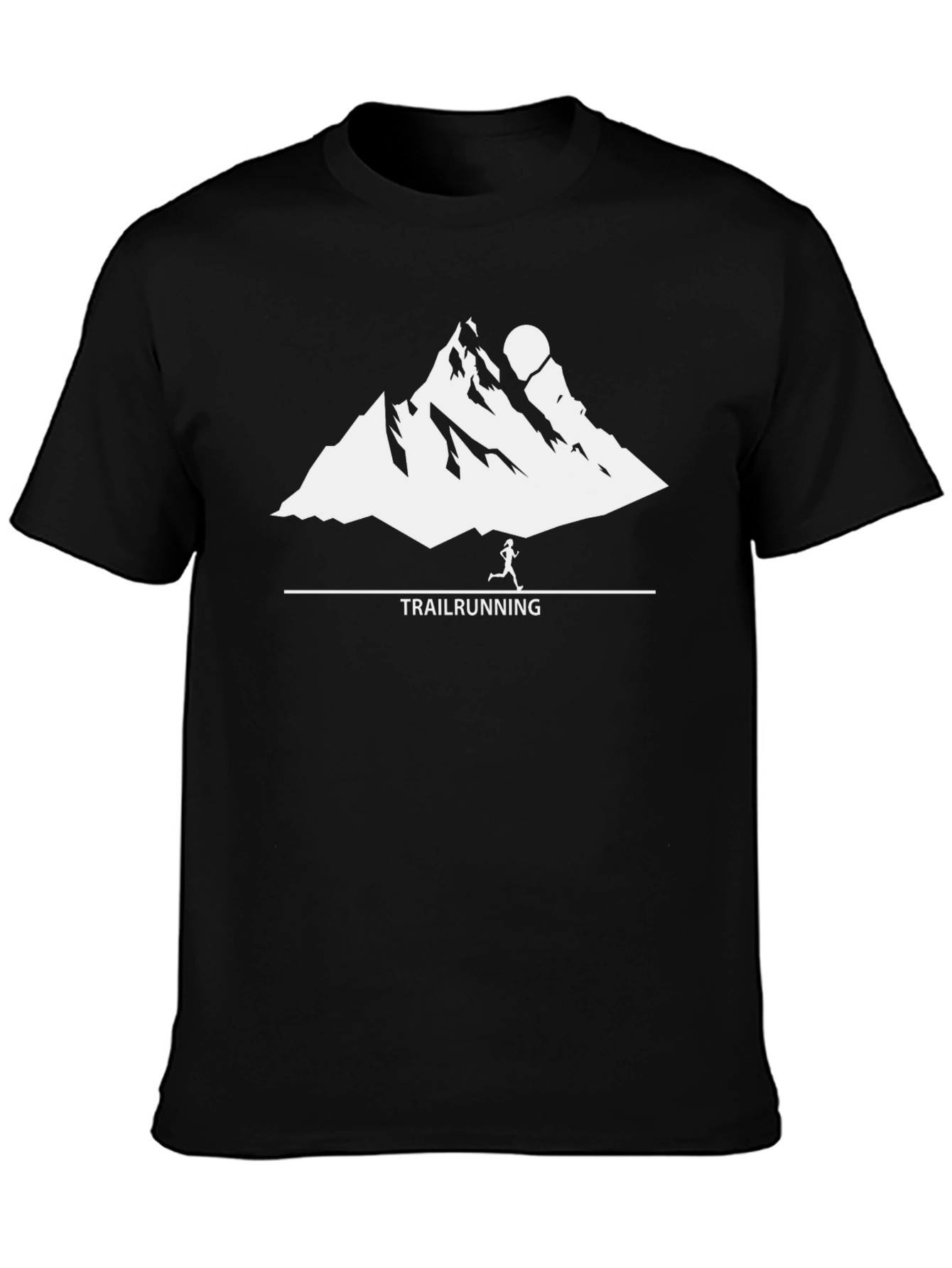 Trail Running Mountain Graphic Tee