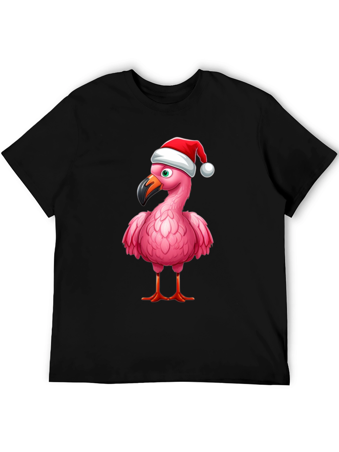 Festive Flamingo T-Shirt - Holiday Edition
