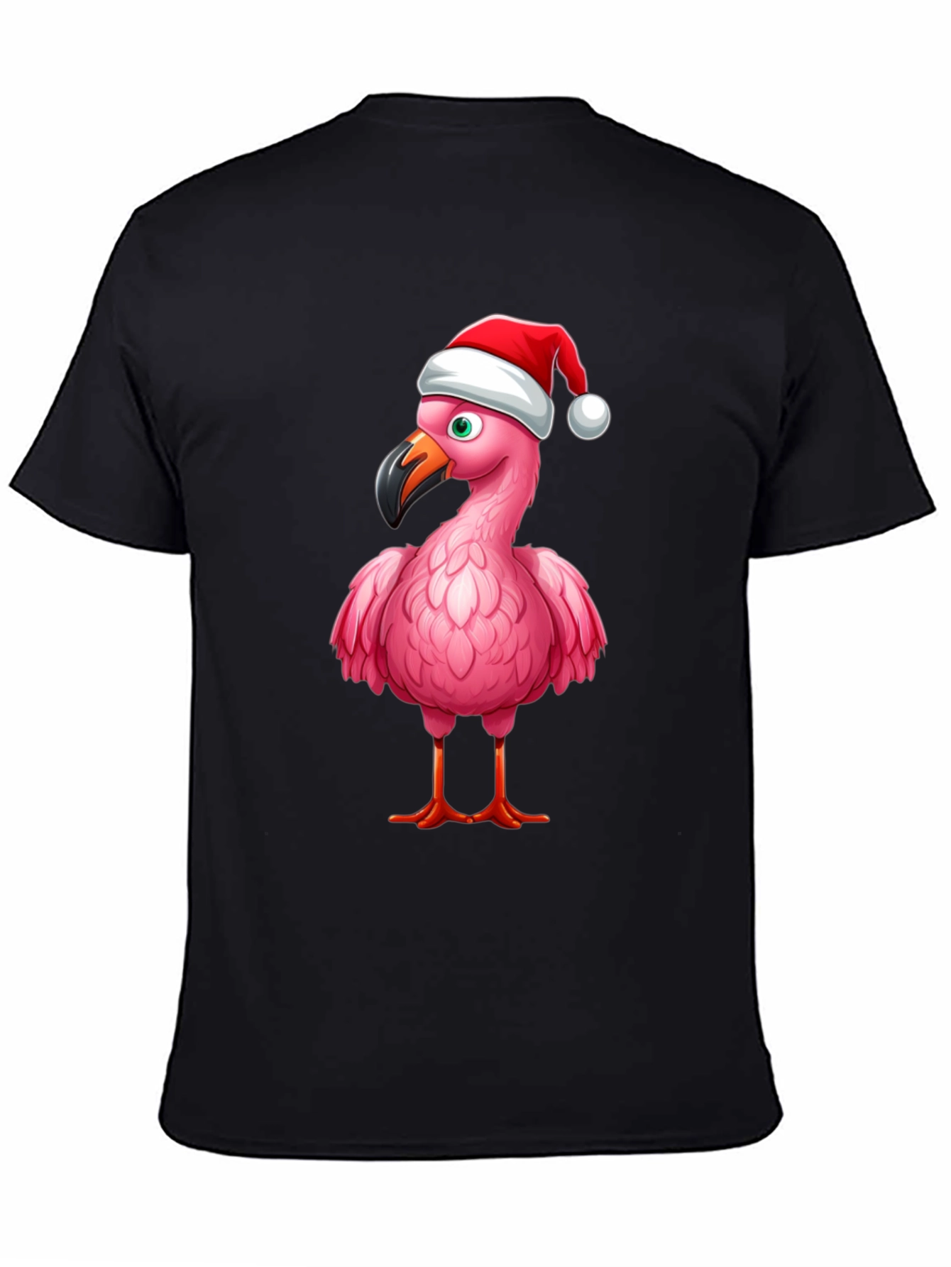 Festive Flamingo T-Shirt - Holiday Edition