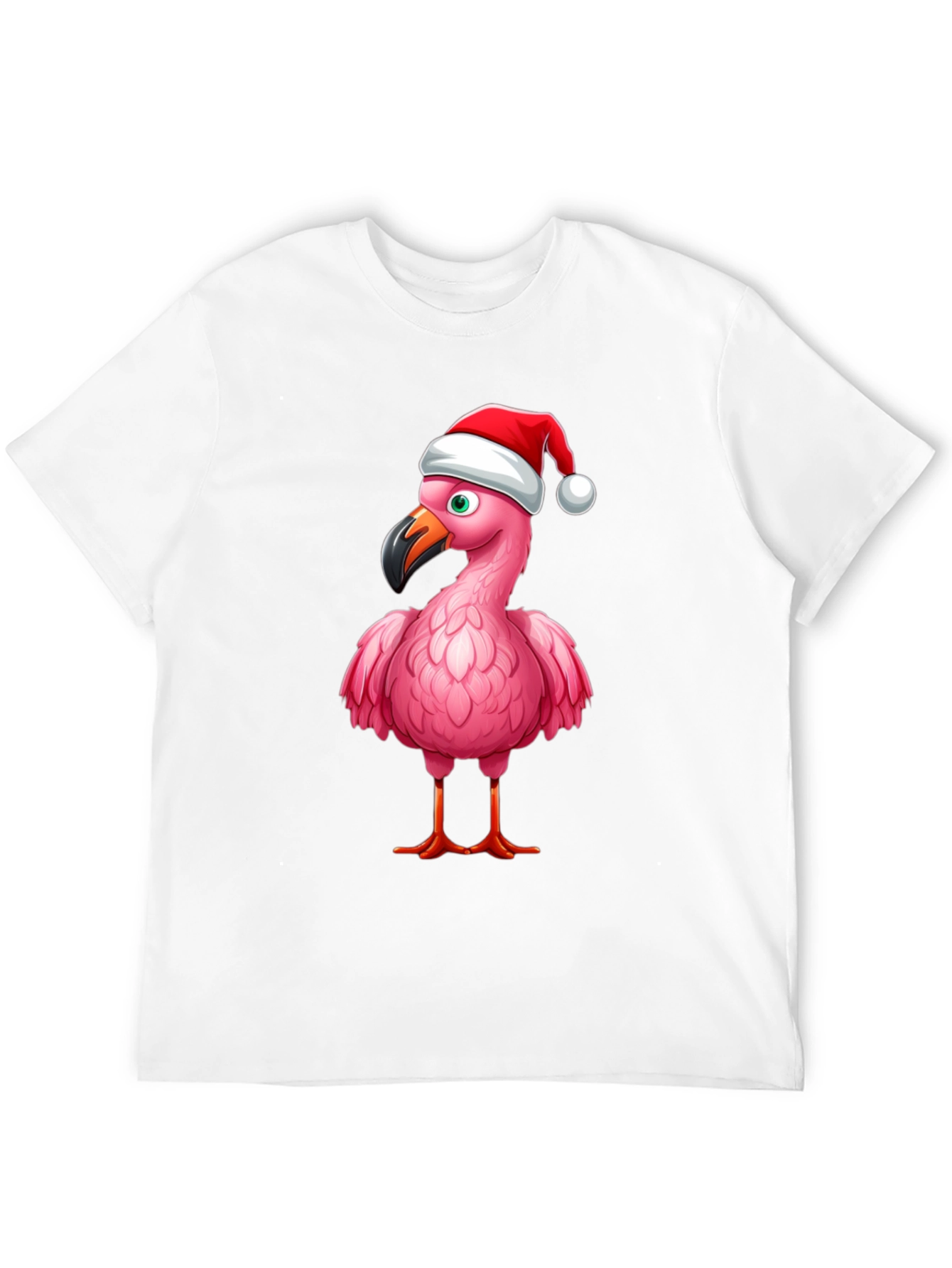 Festive Flamingo T-Shirt - Holiday Edition