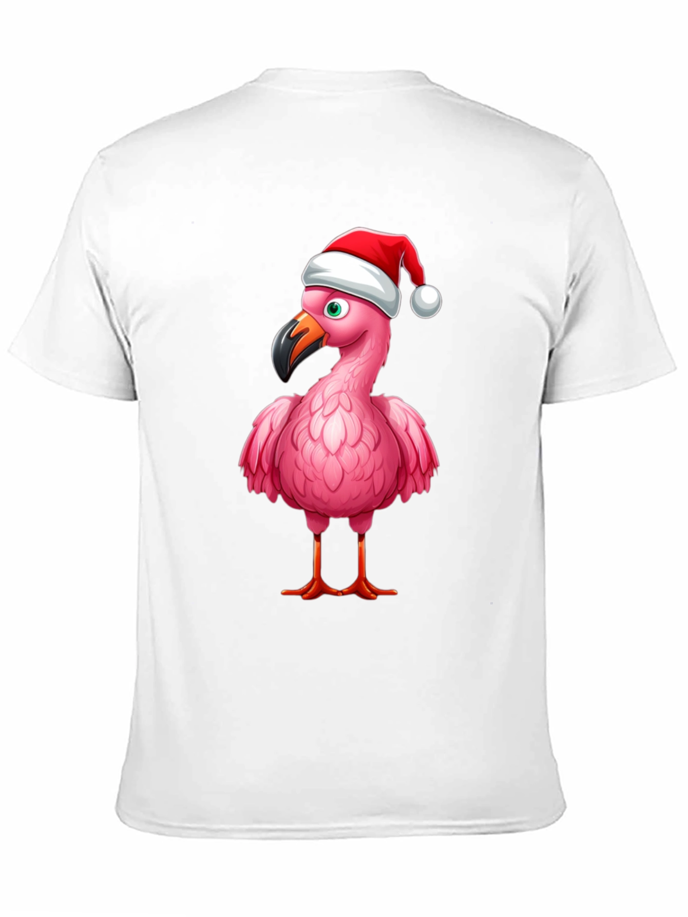 Festive Flamingo T-Shirt - Holiday Edition