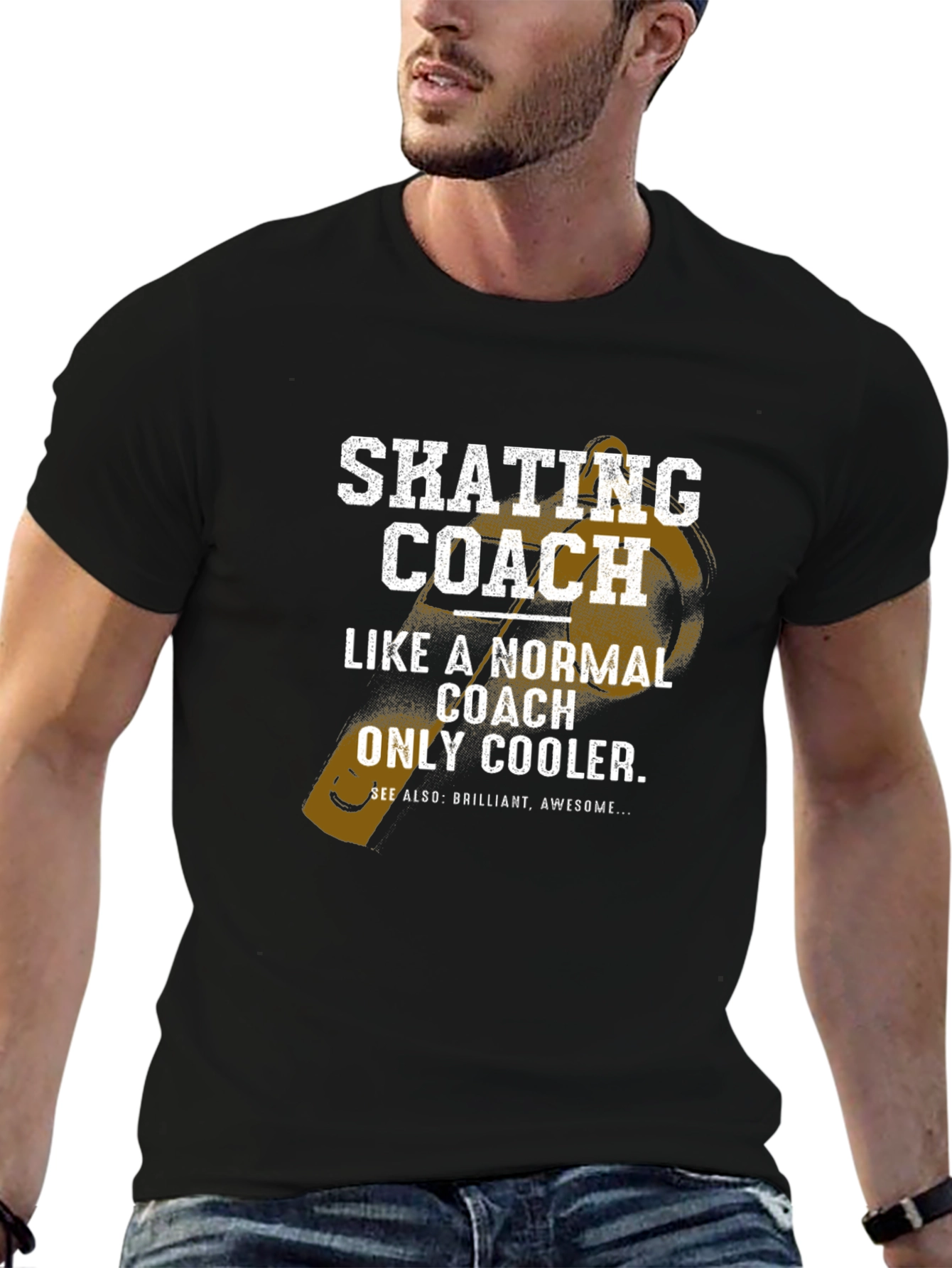 Skating Coach T-Shirt - Cooler Than Normal!