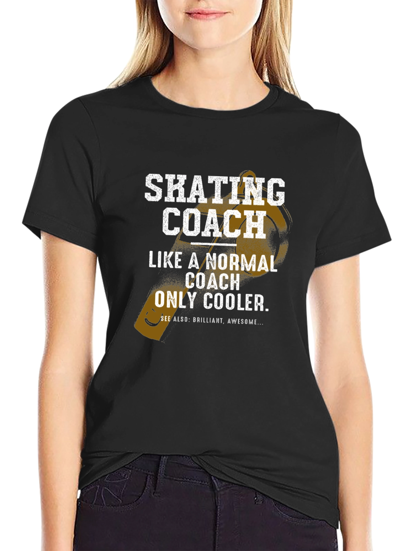 Skating Coach T-Shirt - Cooler Than Normal!