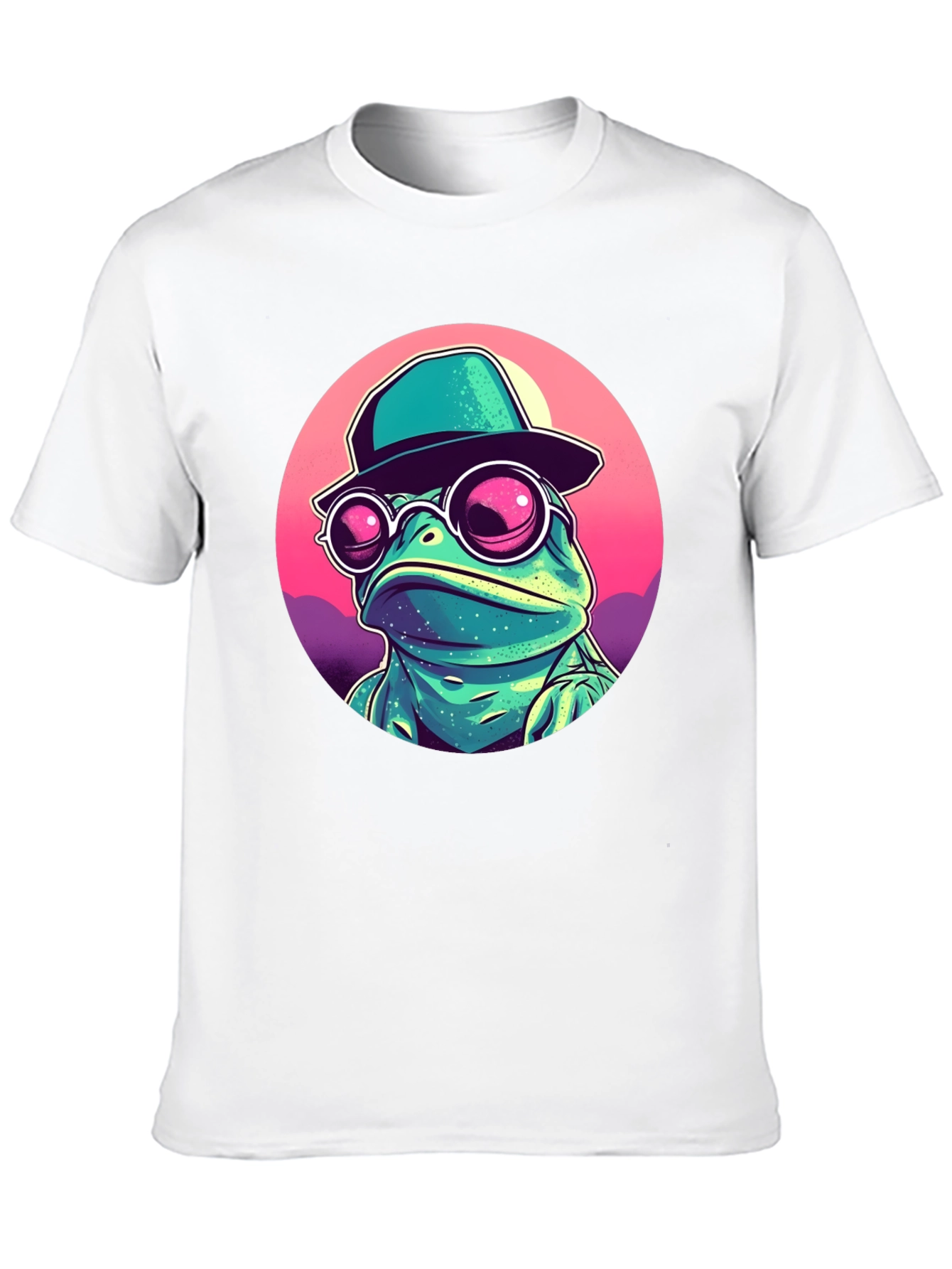 Funky Frog T-Shirt - Cool Cartoon Amphibian Design